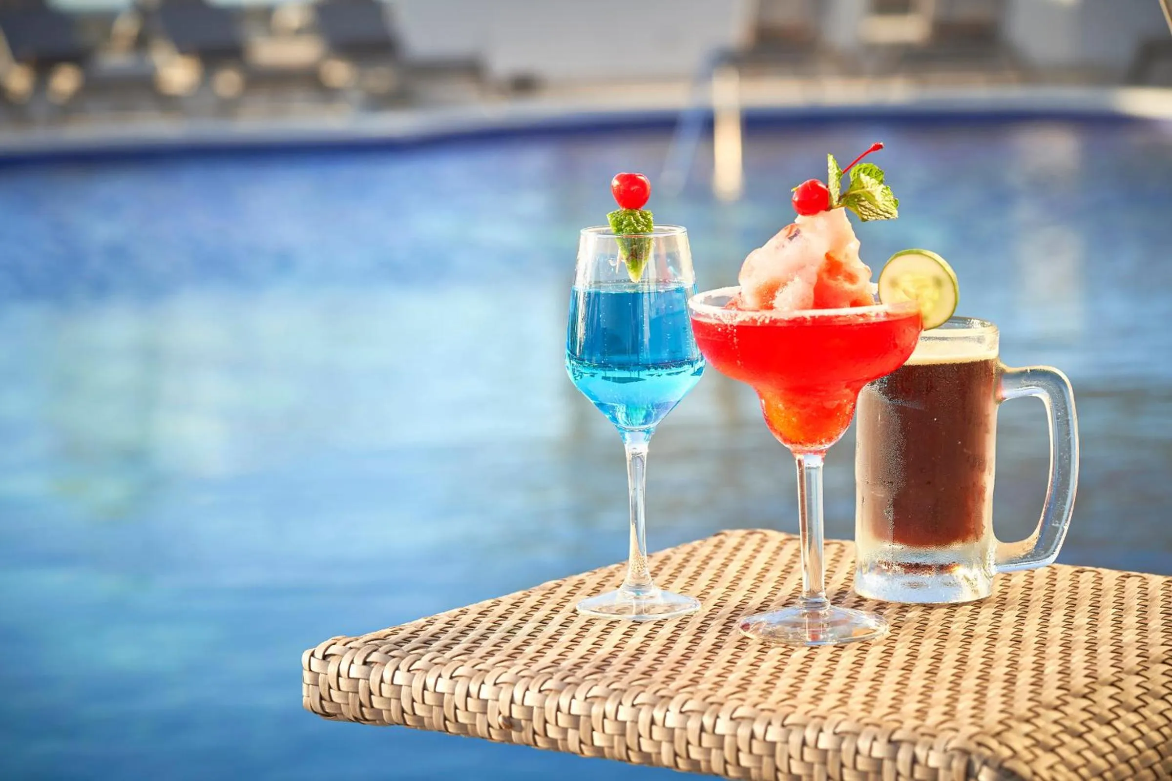 Drinks in Royalton Grenada, An Autograph Collection All-Inclusive Resort