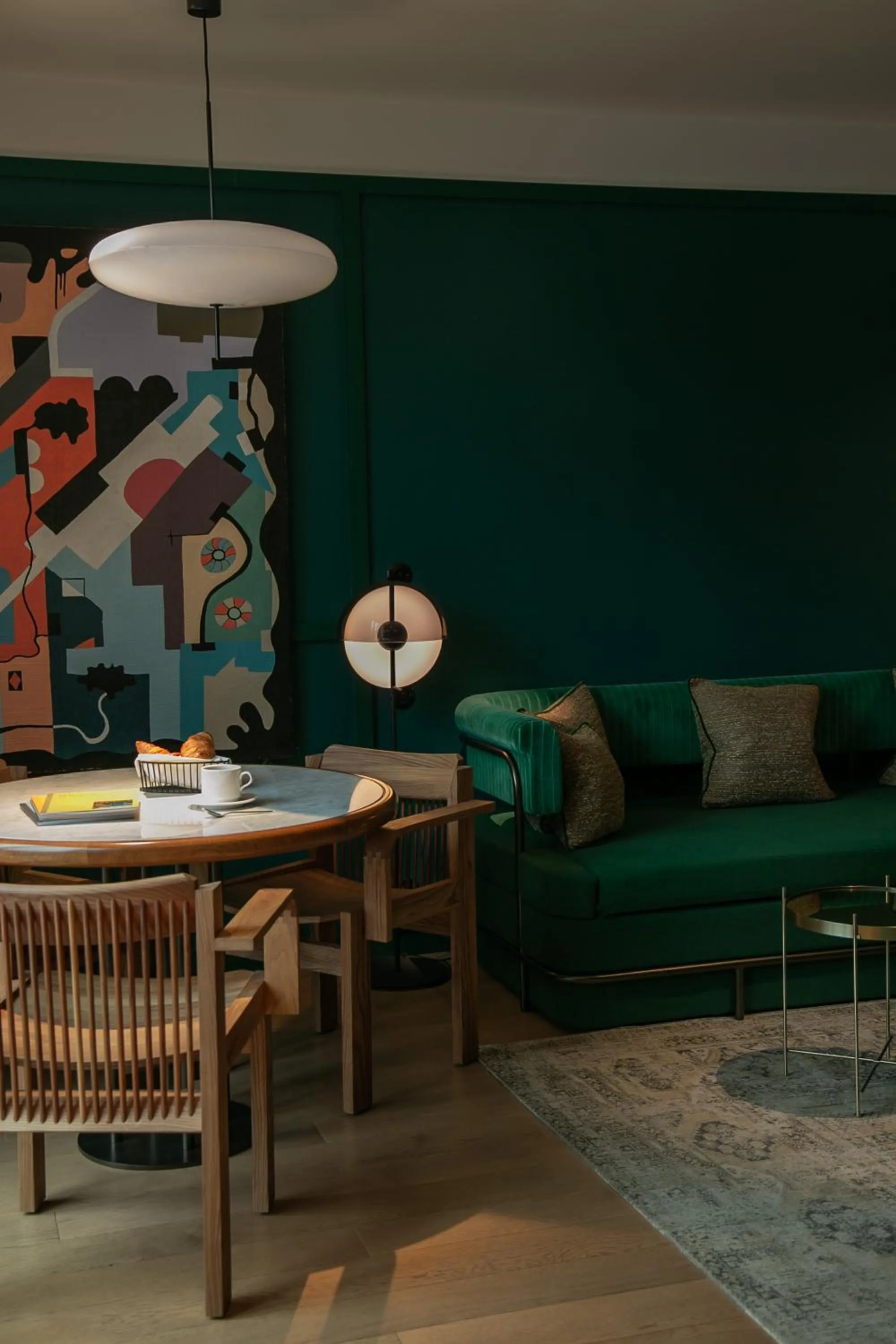 Living room in Hôtel Le Ballu