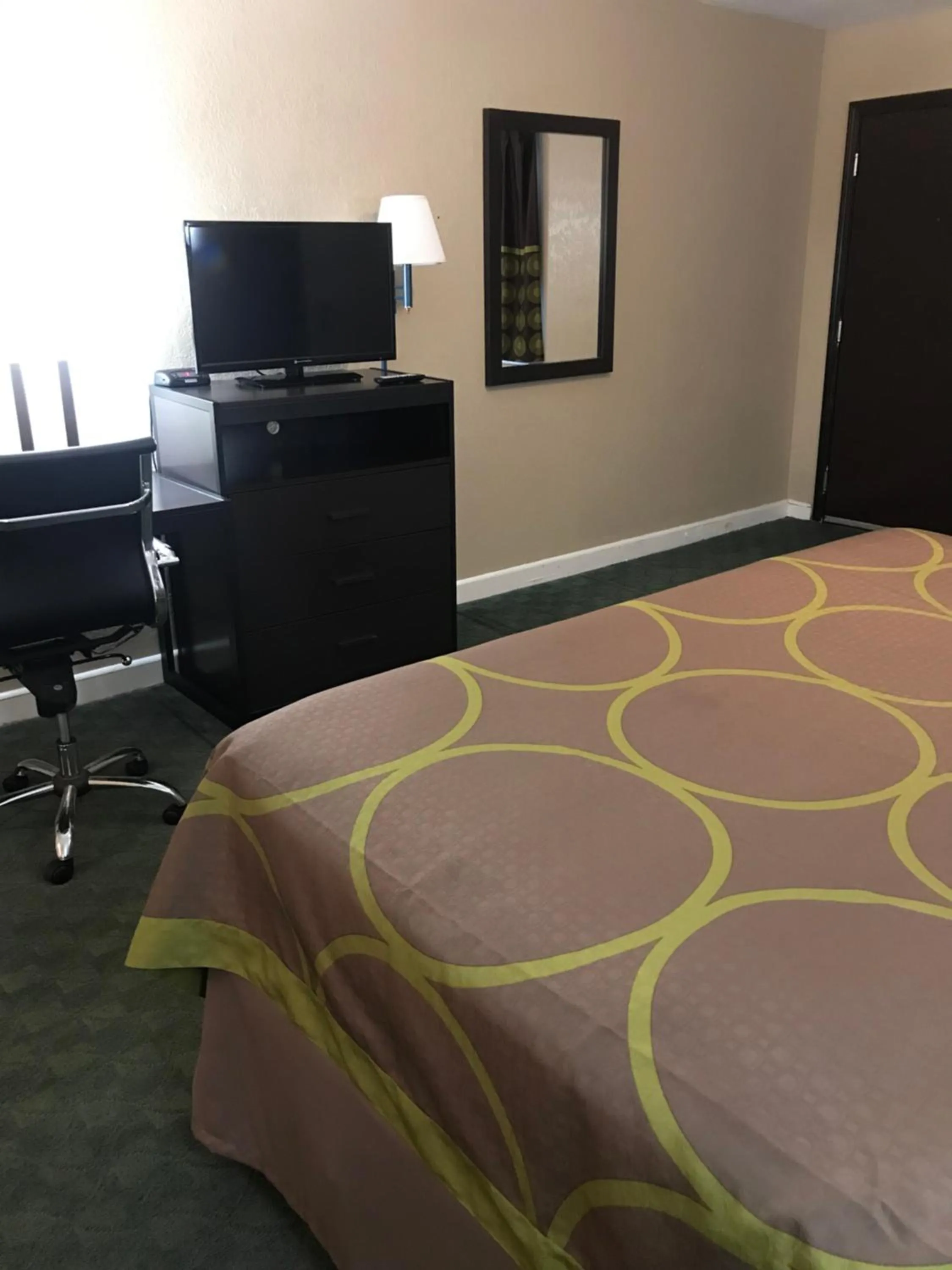 Bed in Super 8 by Wyndham Taylorville IL