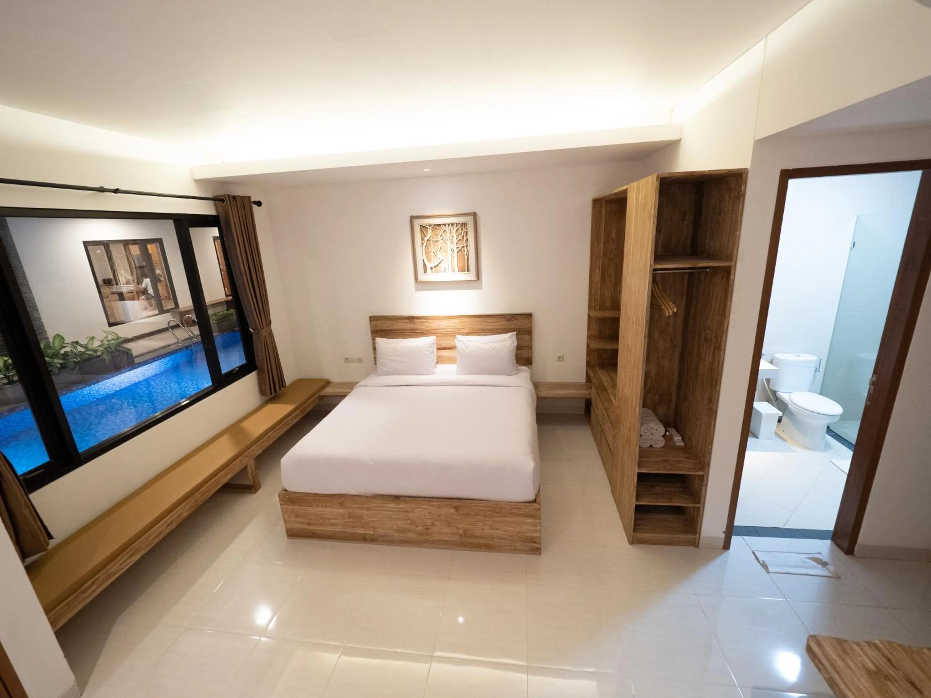 Photo of the whole room, Bed in Metta Agara