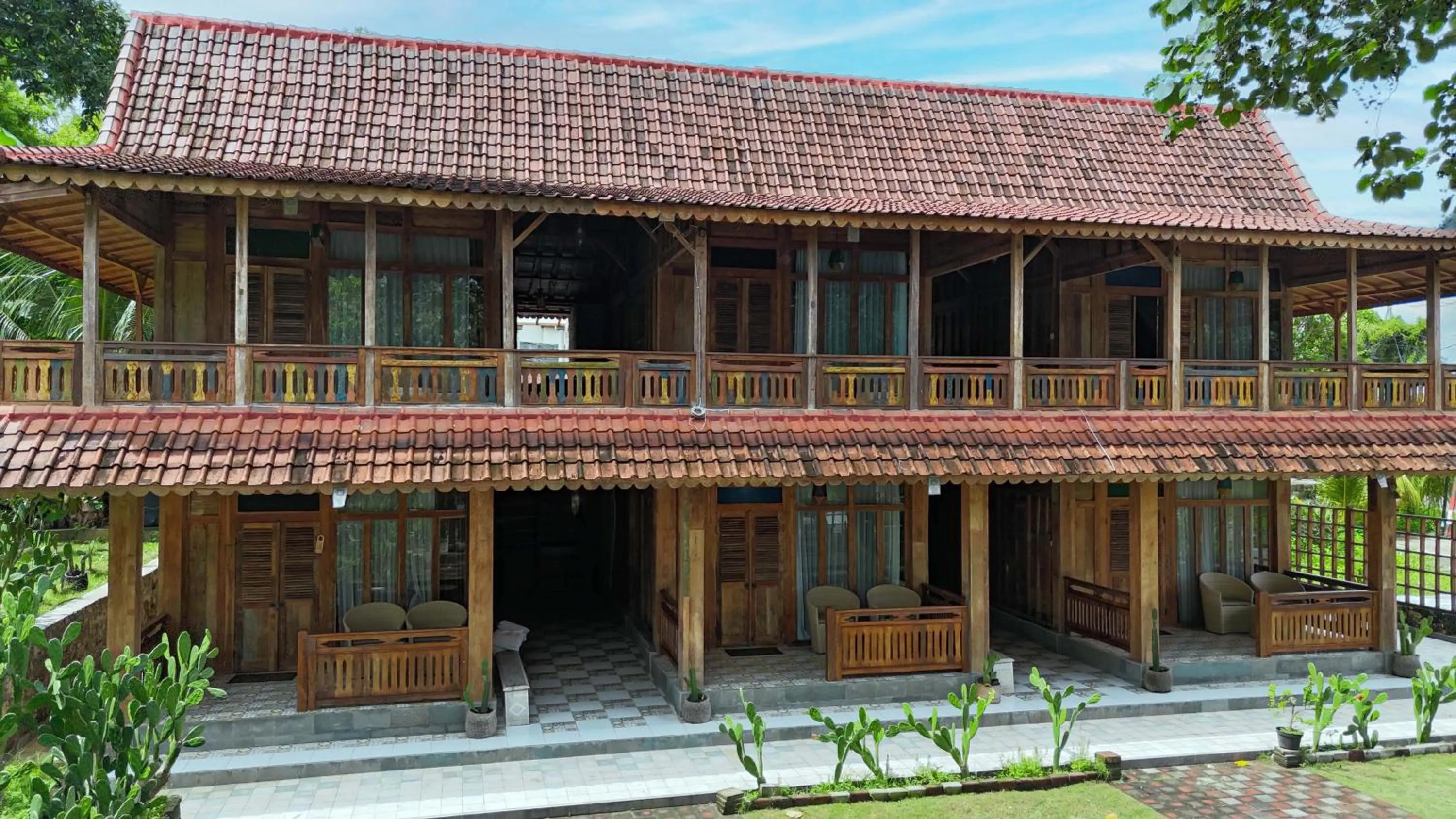 Property building in Jukung Cottage