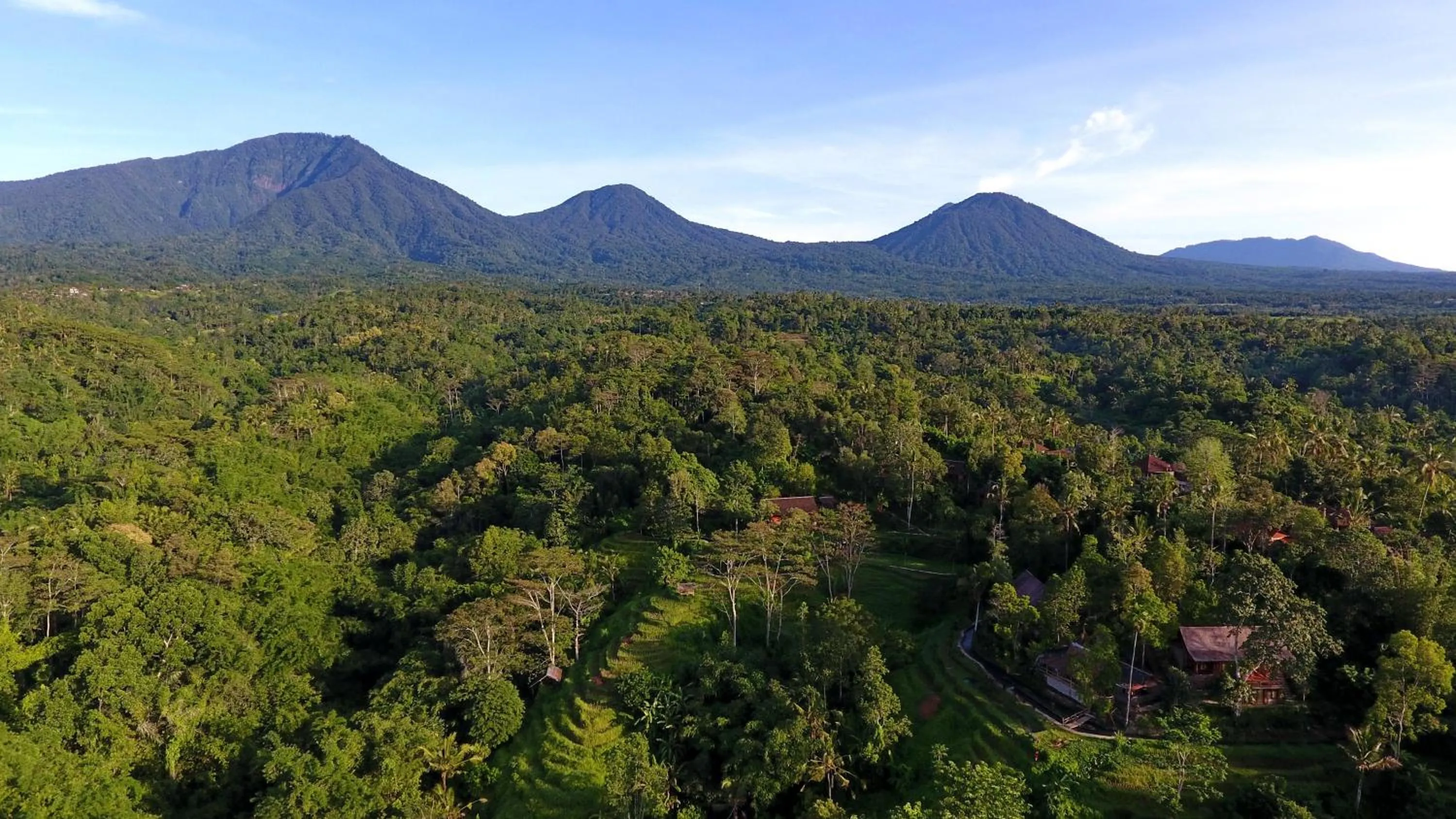 Natural landscape in Sang Tirta Resort