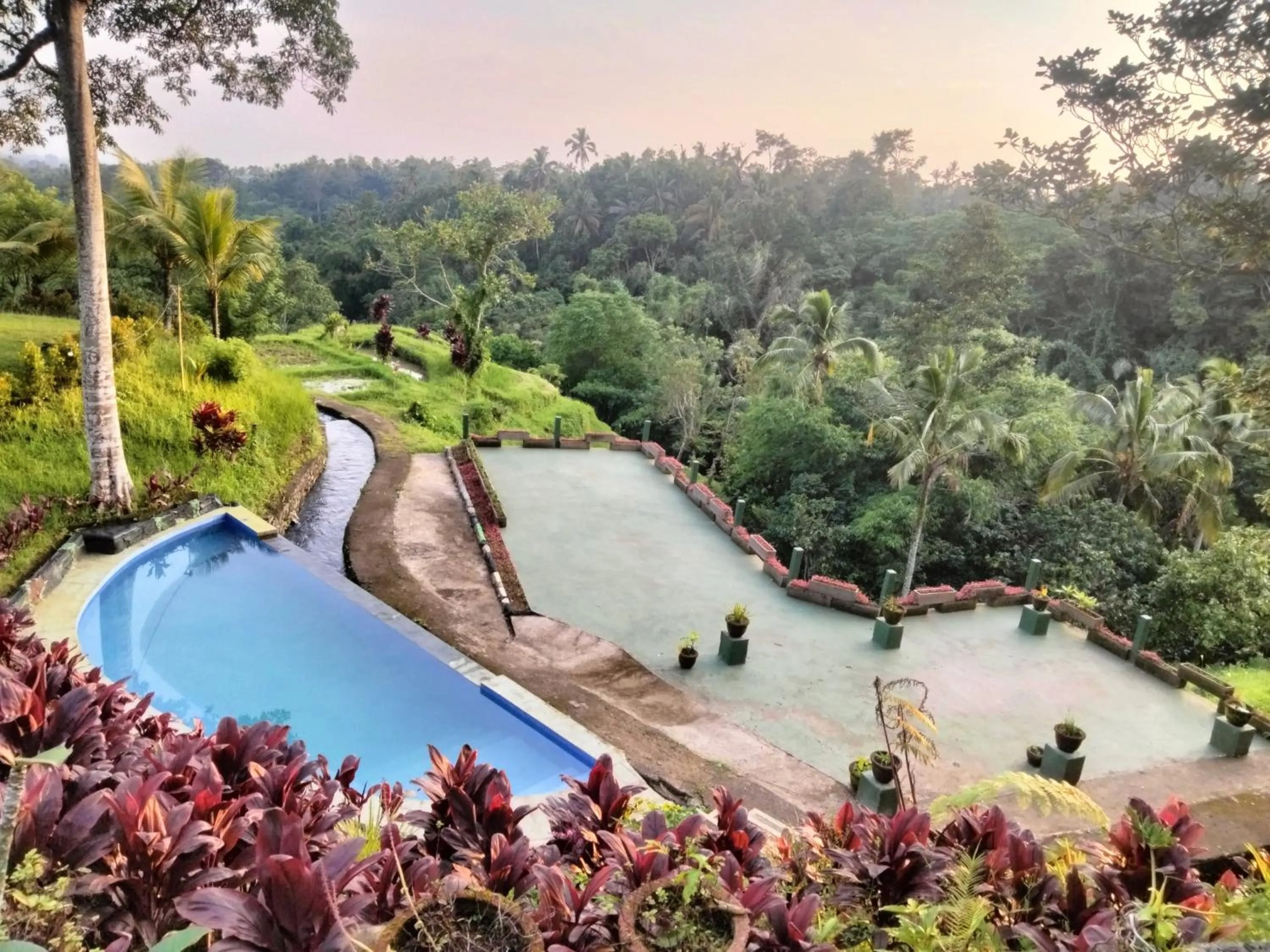 Swimming pool in Sang Tirta Resort