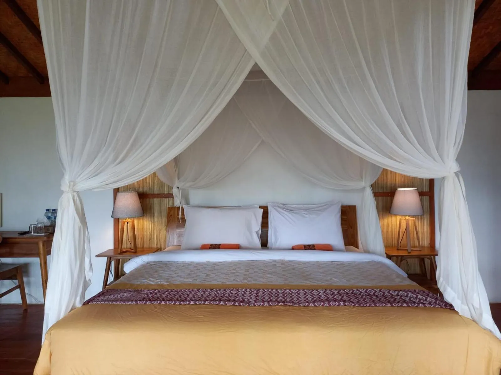 Bed in Sang Tirta Resort