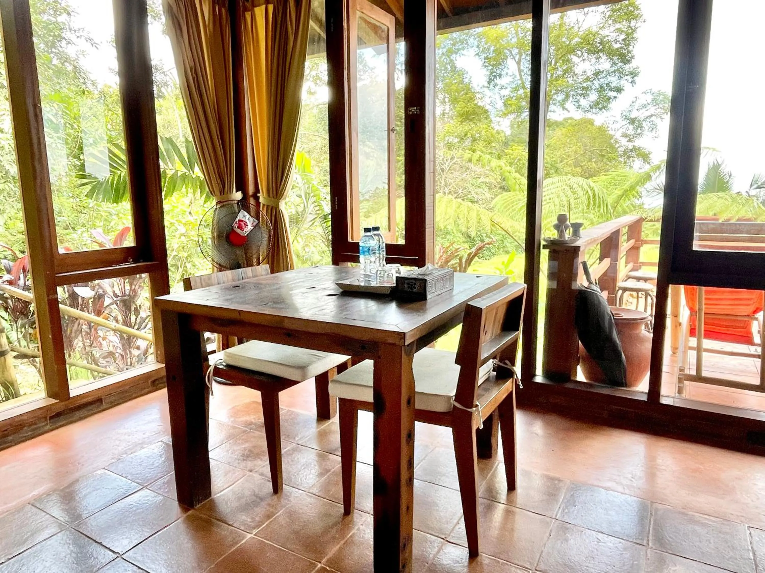 Dining area in Sang Tirta Resort