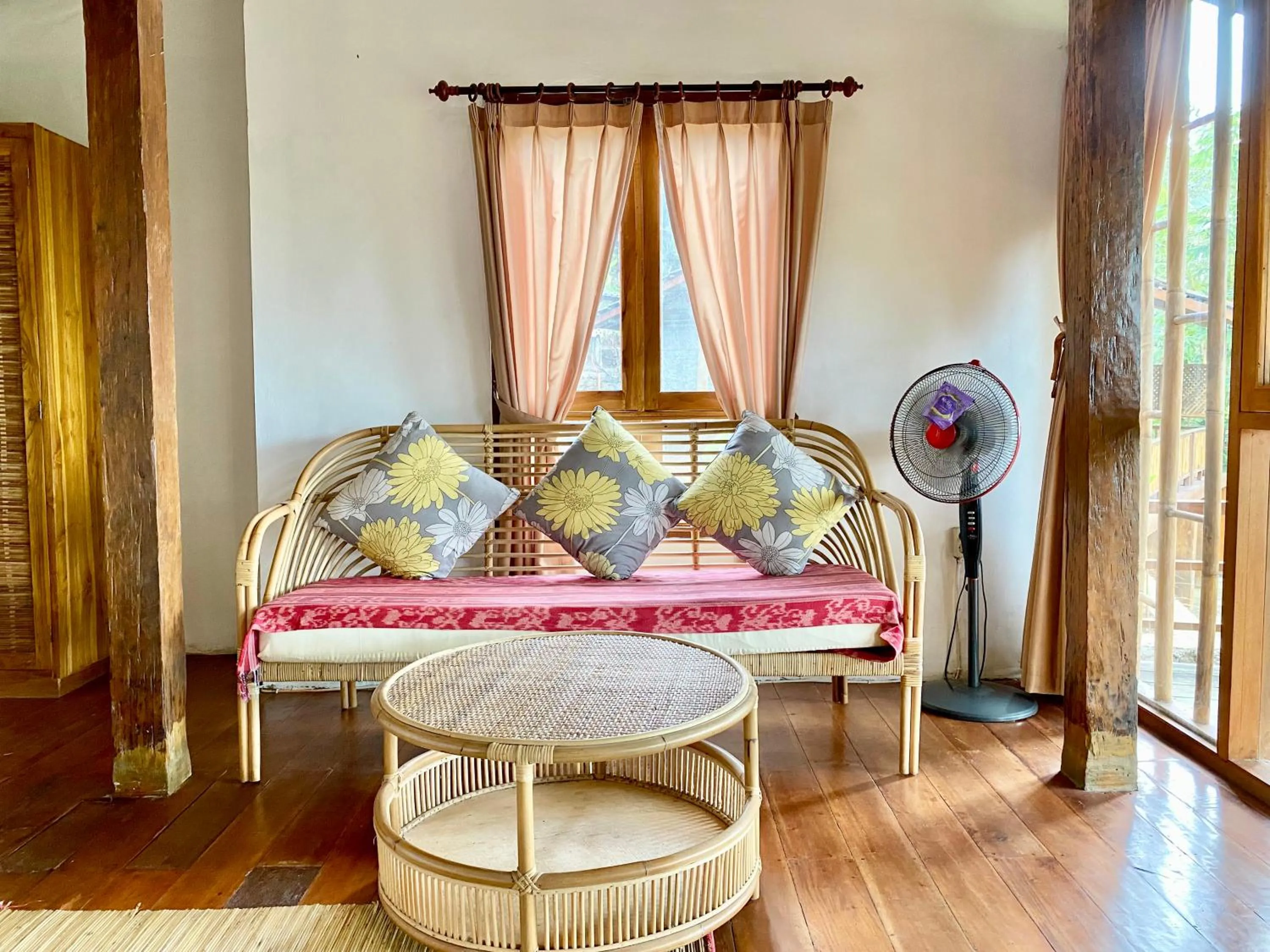 Living room, Bed in Sang Tirta Resort