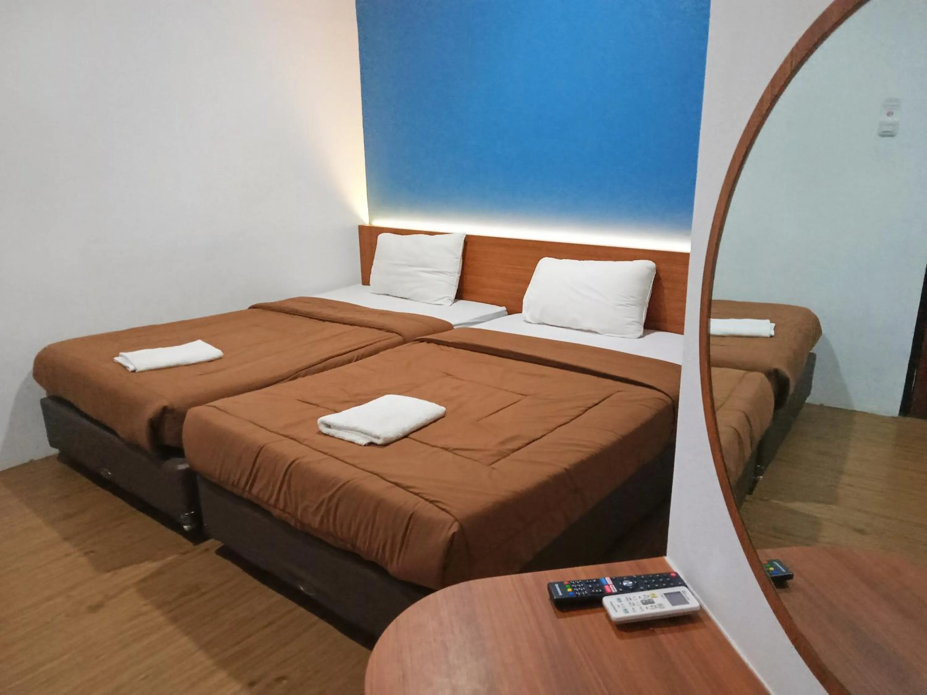 Bed in Jatiluhur Valley Resort