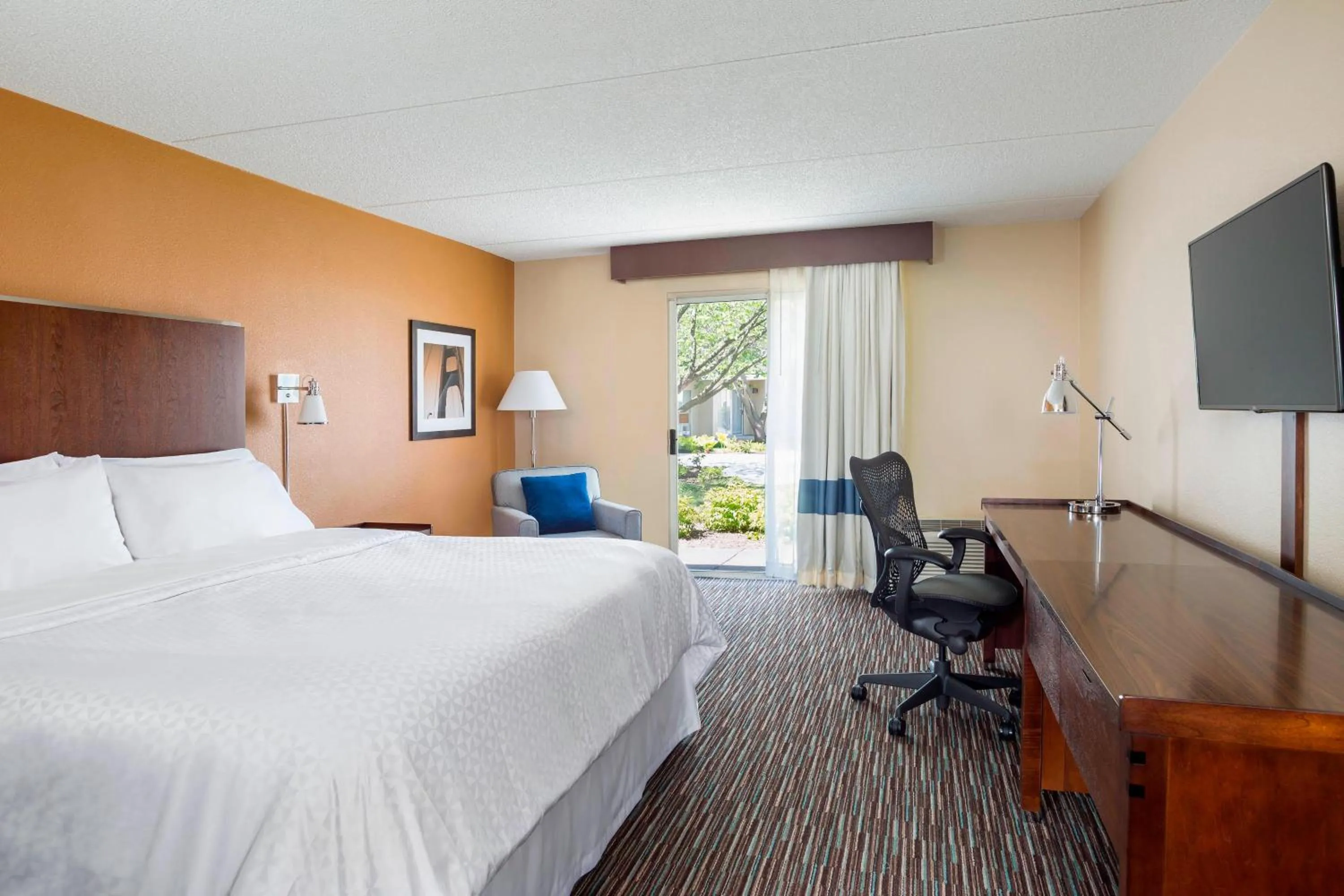 Photo of the whole room, Bed in Four Points by Sheraton Buffalo Grove