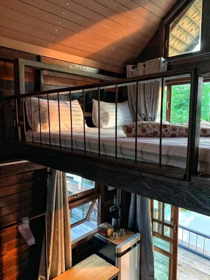 Bed in Rustic​ Charm​ Suphan​