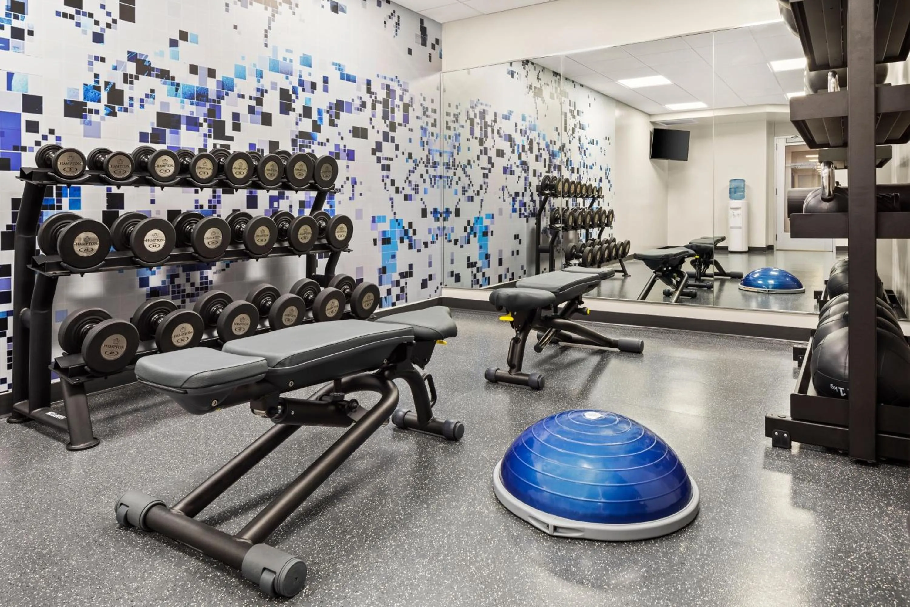Fitness centre/facilities in Sheraton Duluth Hotel