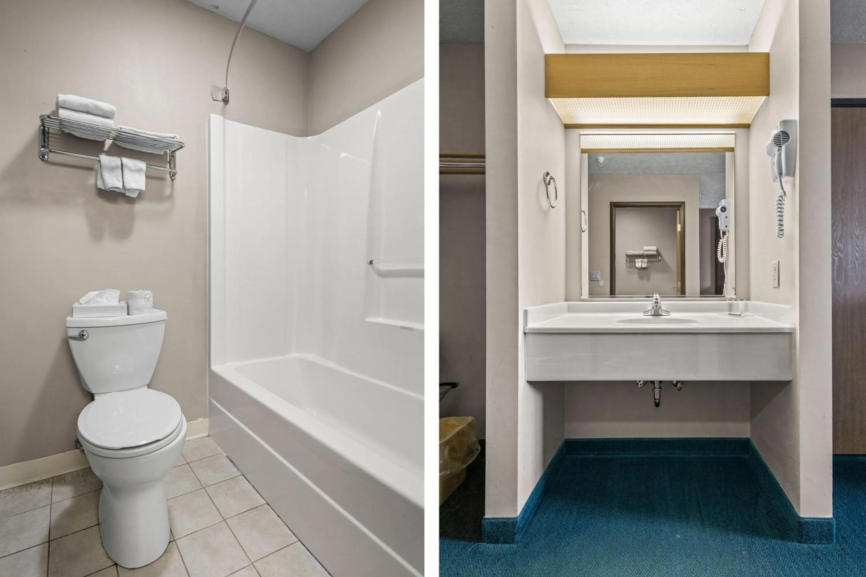 Bathroom in Burgundy Inn & Suites