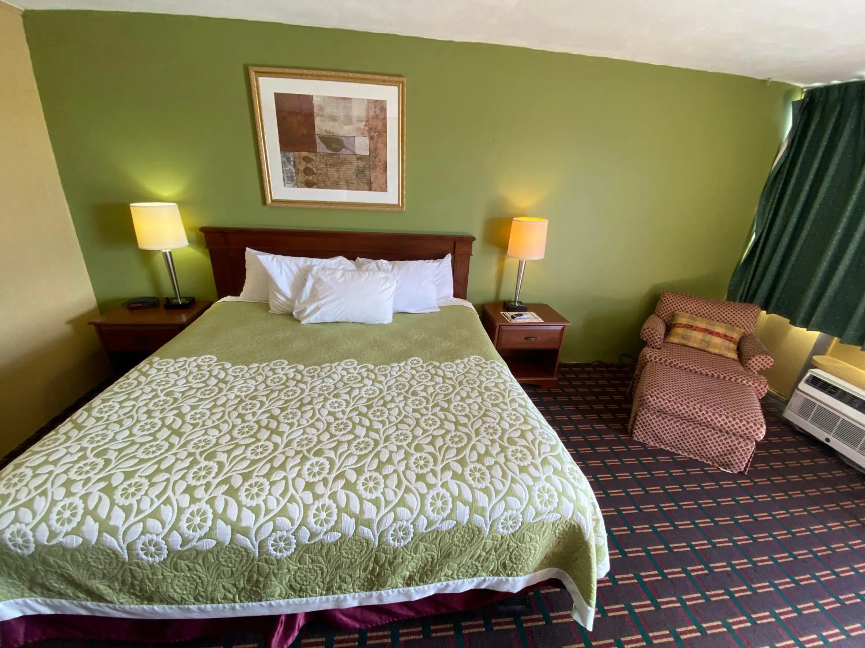 Bed in Innkeeper Motel Hamel