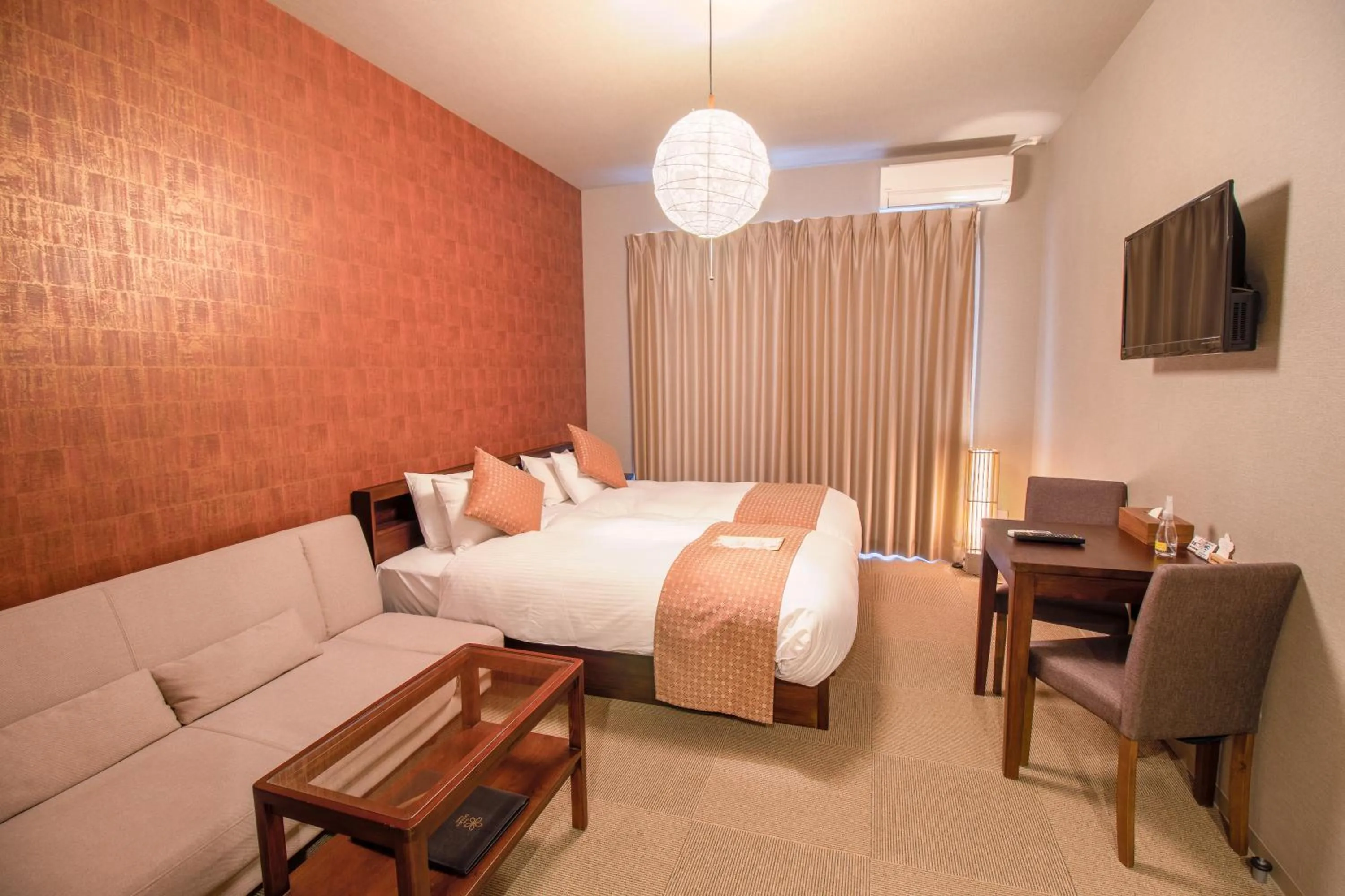 Living room, Bed in Stay SAKURA Kyoto Fuga