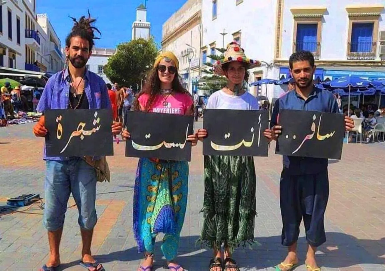 People in Carmine Hotel Dahab