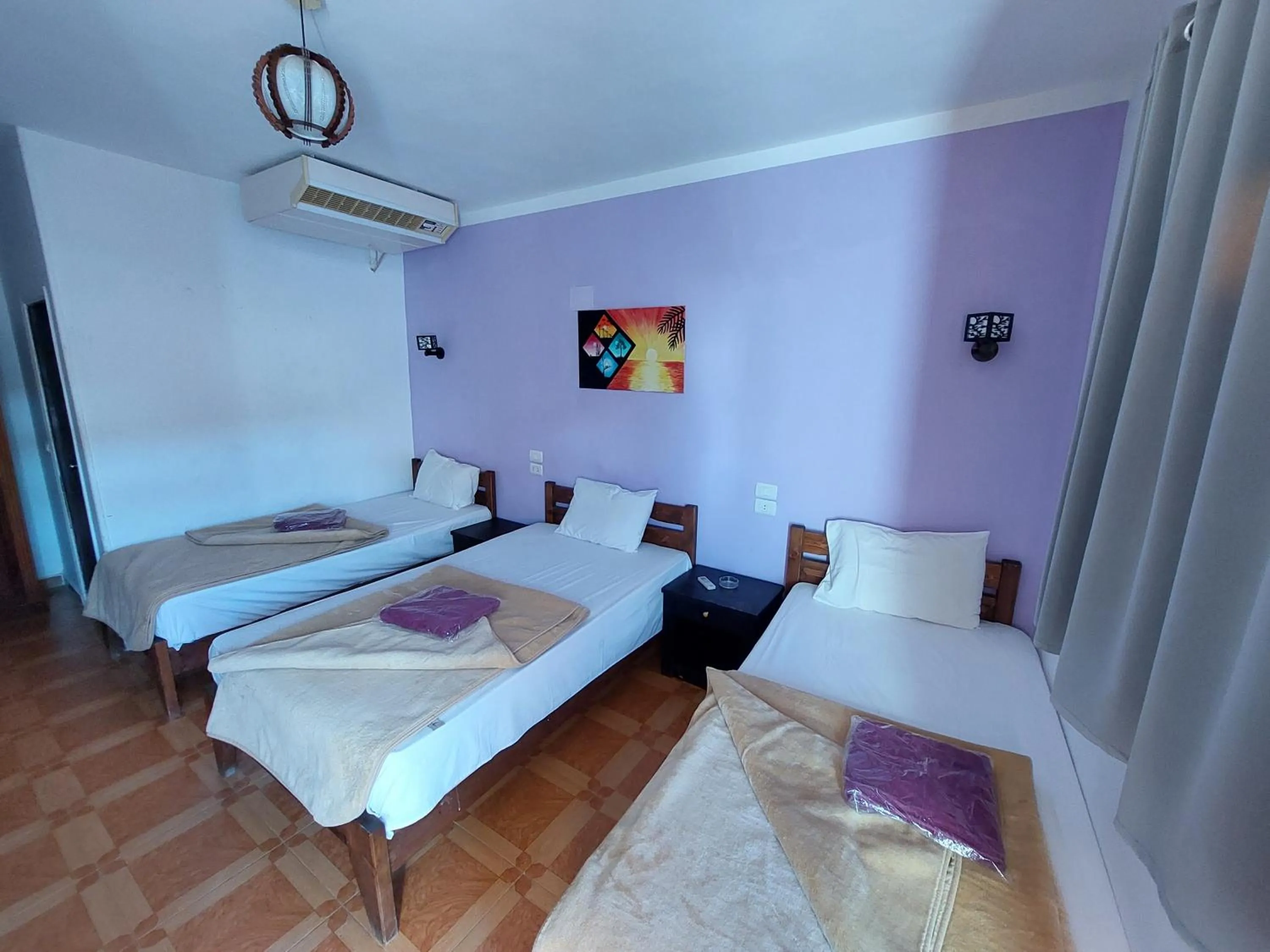 Bed in Carmine Hotel Dahab