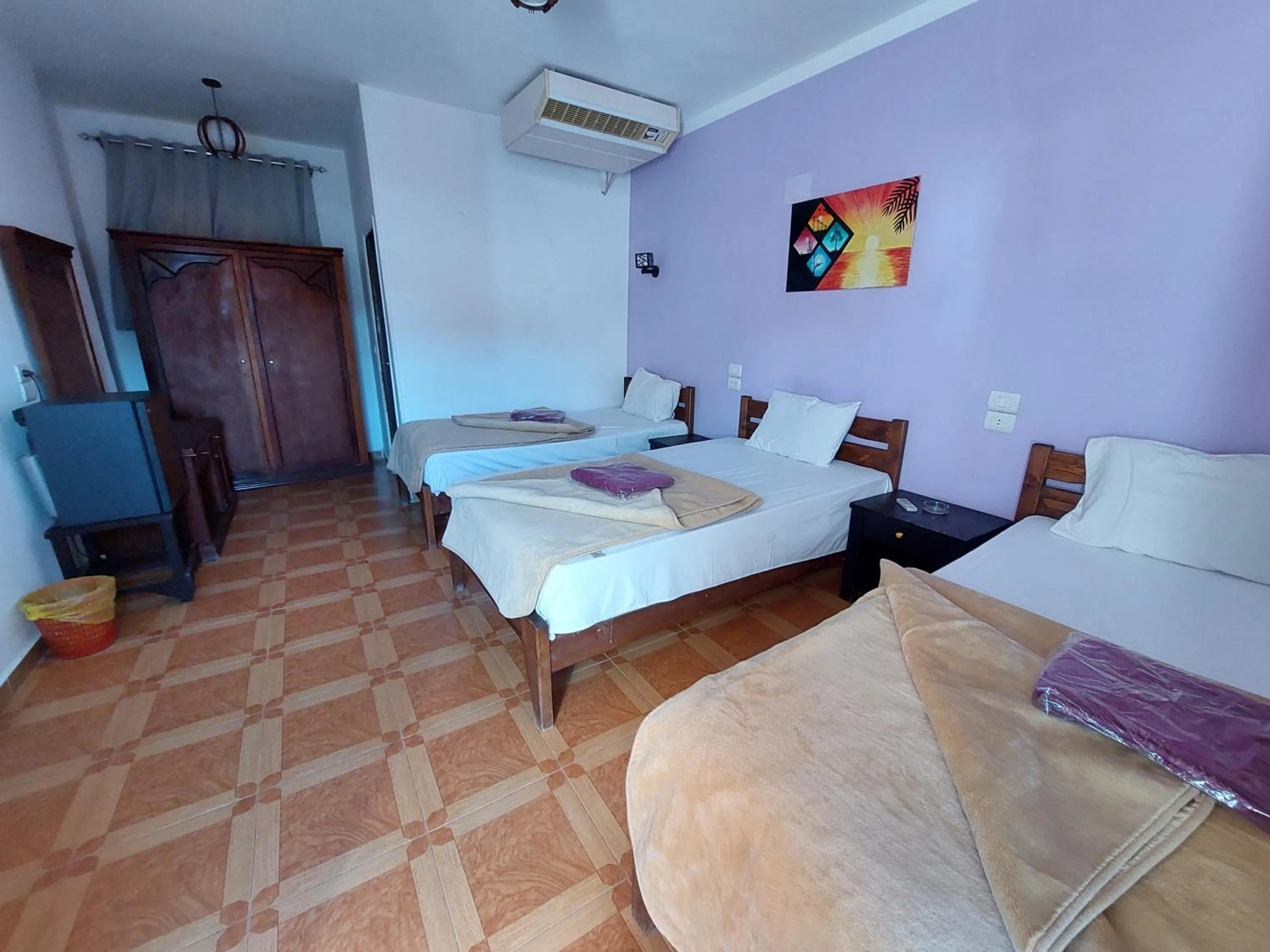 Bed in Carmine Hotel Dahab