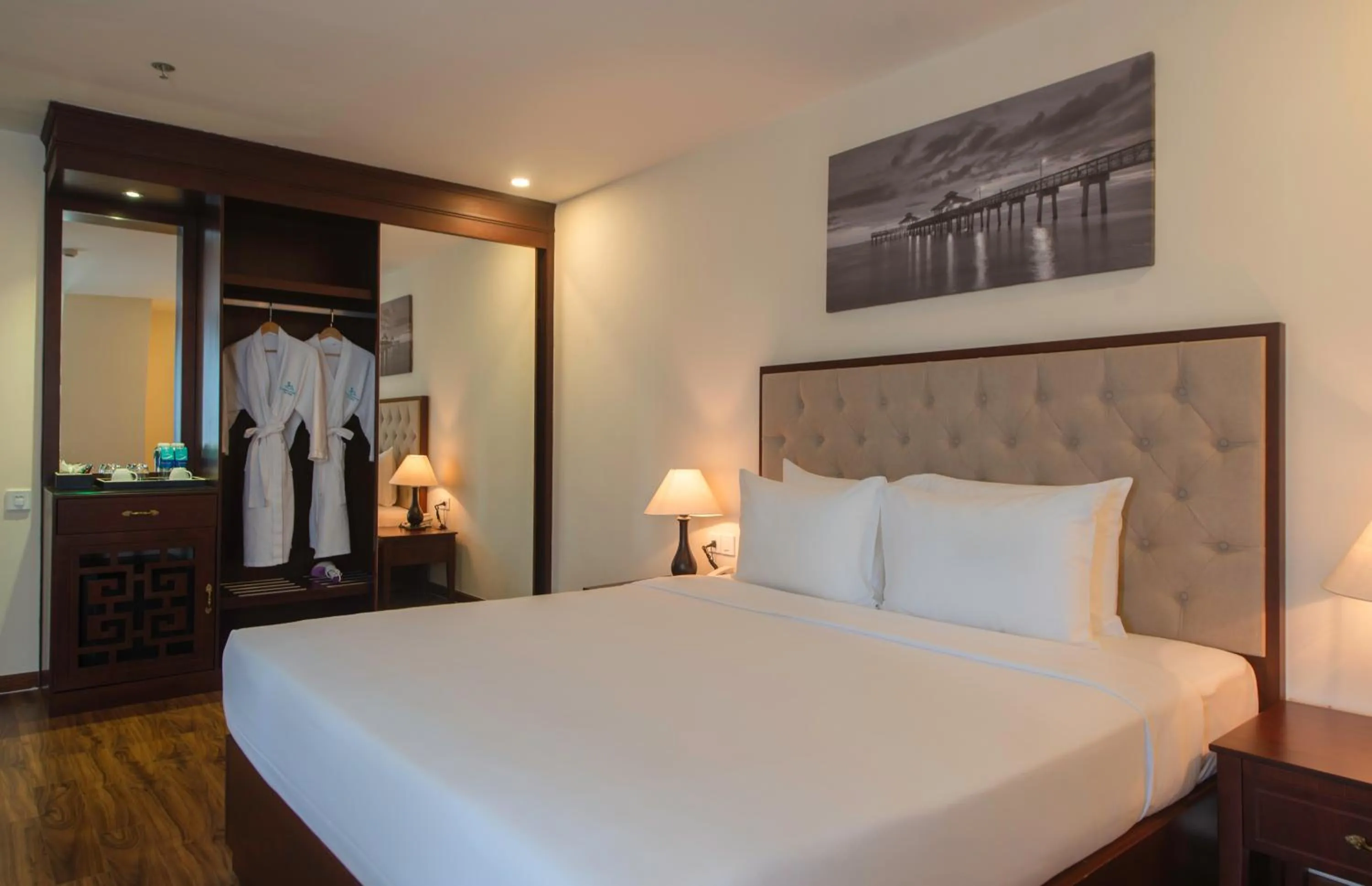 Bed in Florida Hotel