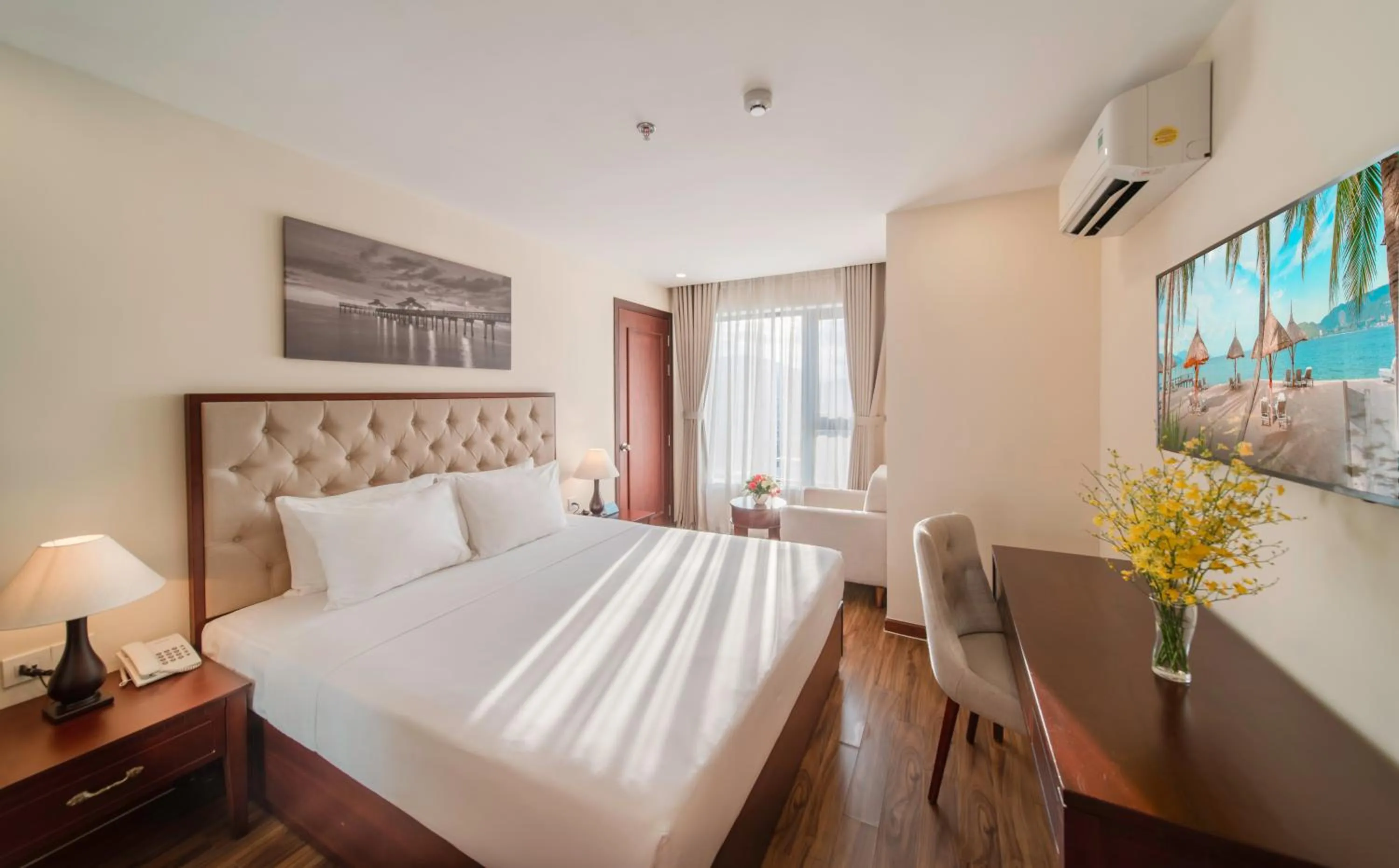 Bed in Florida Hotel