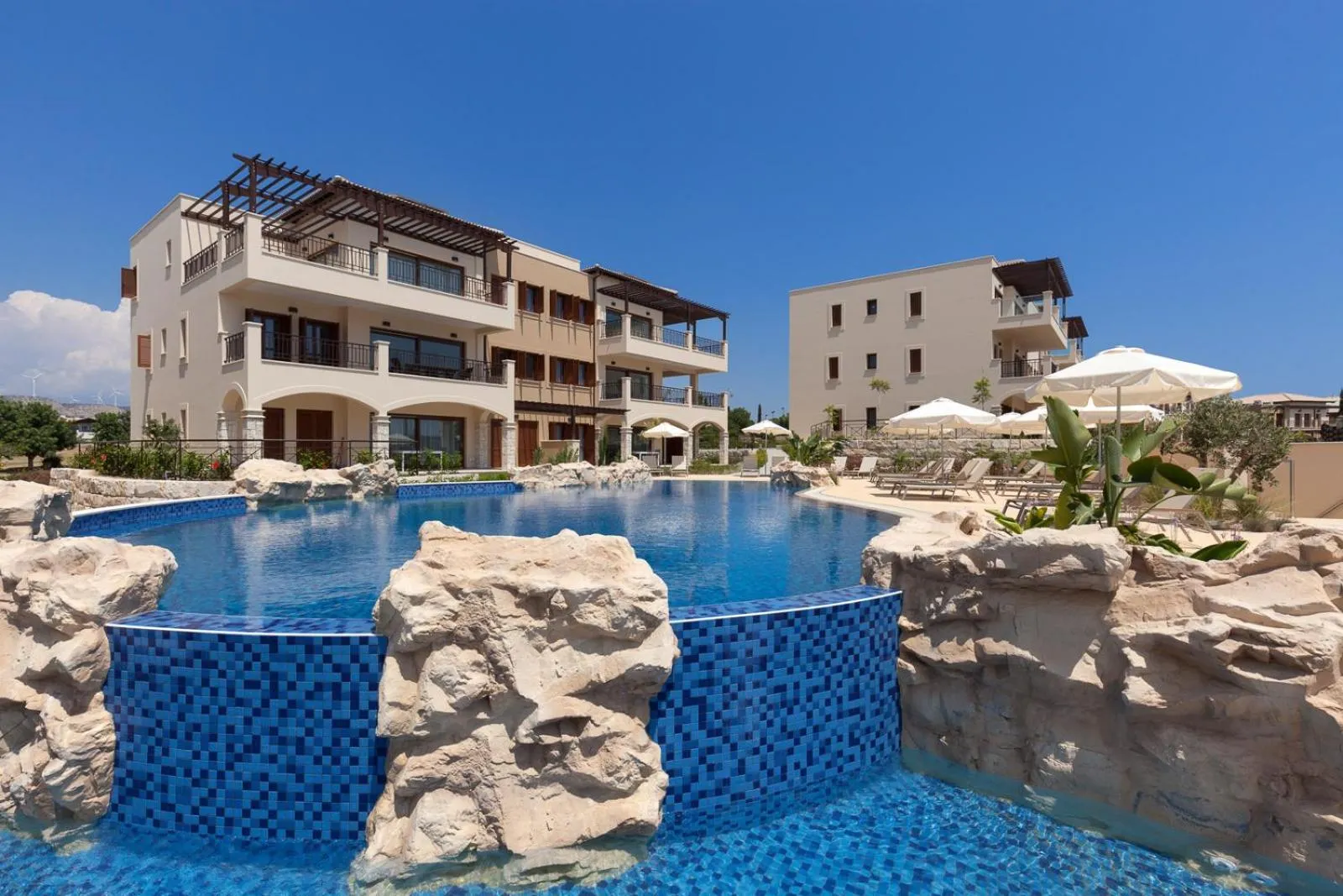 Property building in Aphrodite Hills Rentals - Premium Serviced Apartments