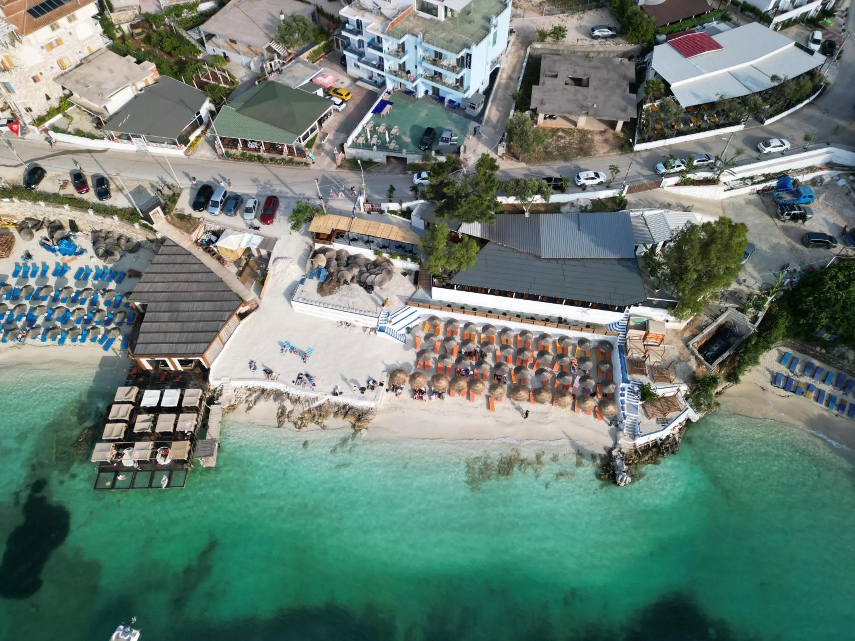 Natural landscape in Hotel Esmerald Ksamil