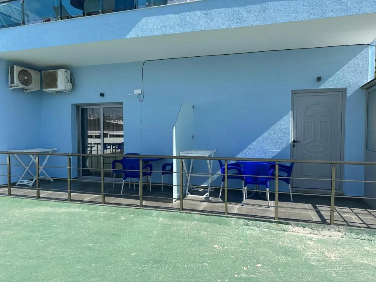 Balcony/Terrace in Hotel Esmerald Ksamil