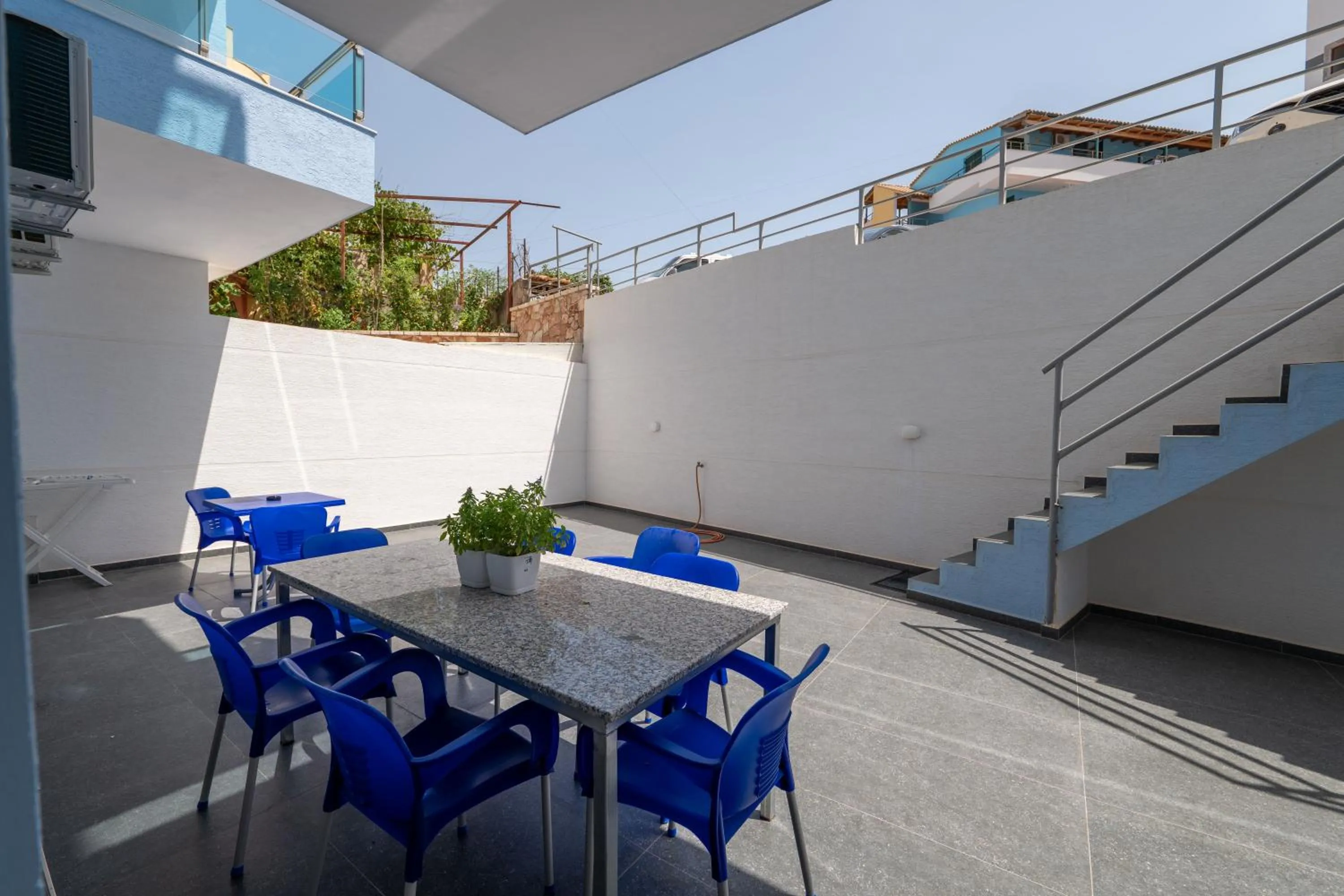 Balcony/Terrace in Hotel Esmerald Ksamil