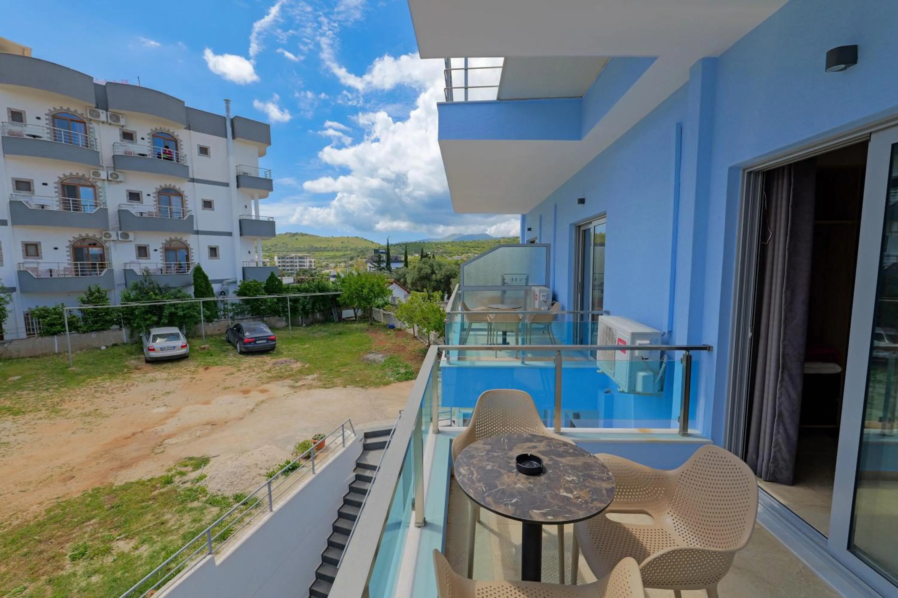 Balcony/Terrace in Hotel Esmerald Ksamil