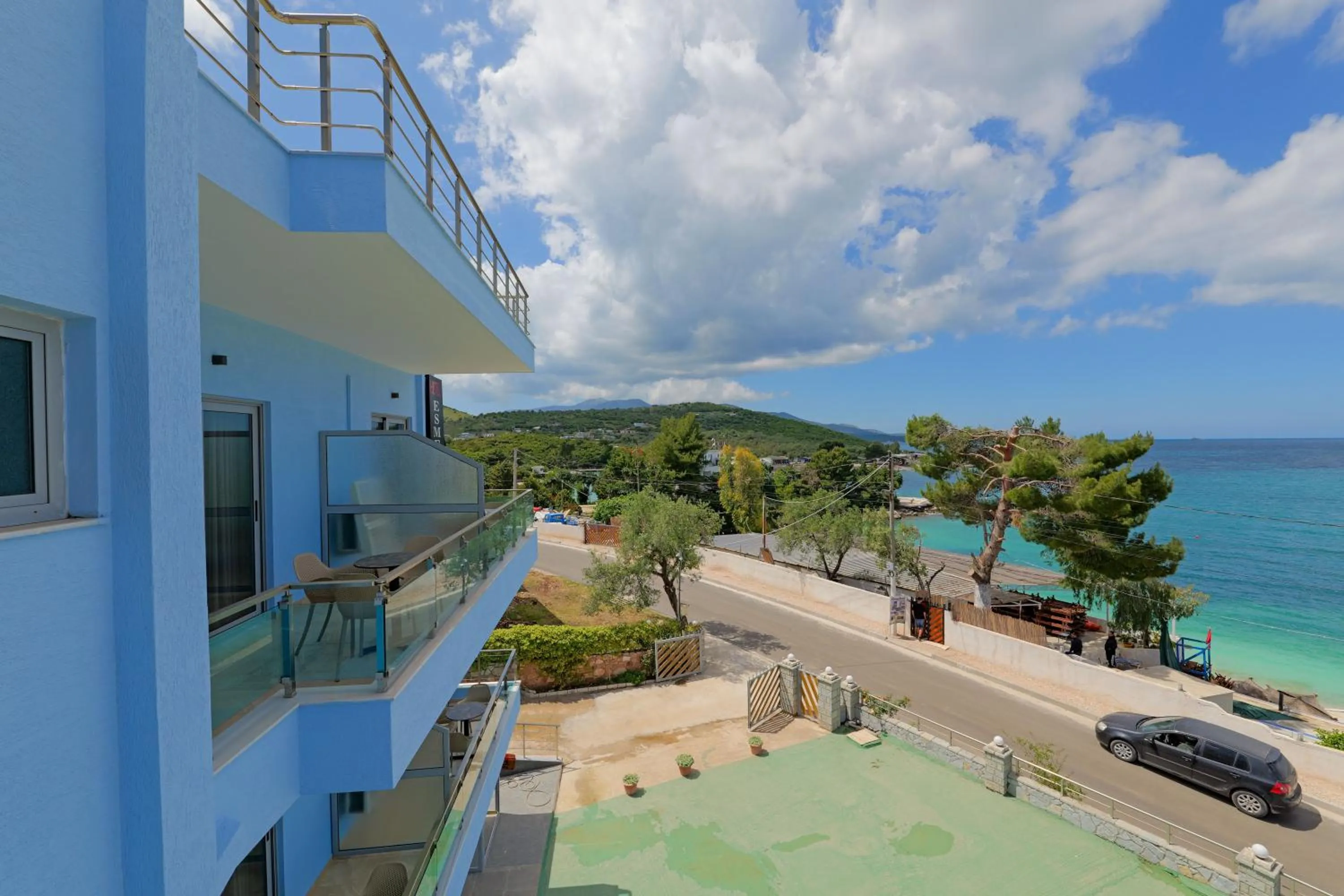 Sea view in Hotel Esmerald Ksamil