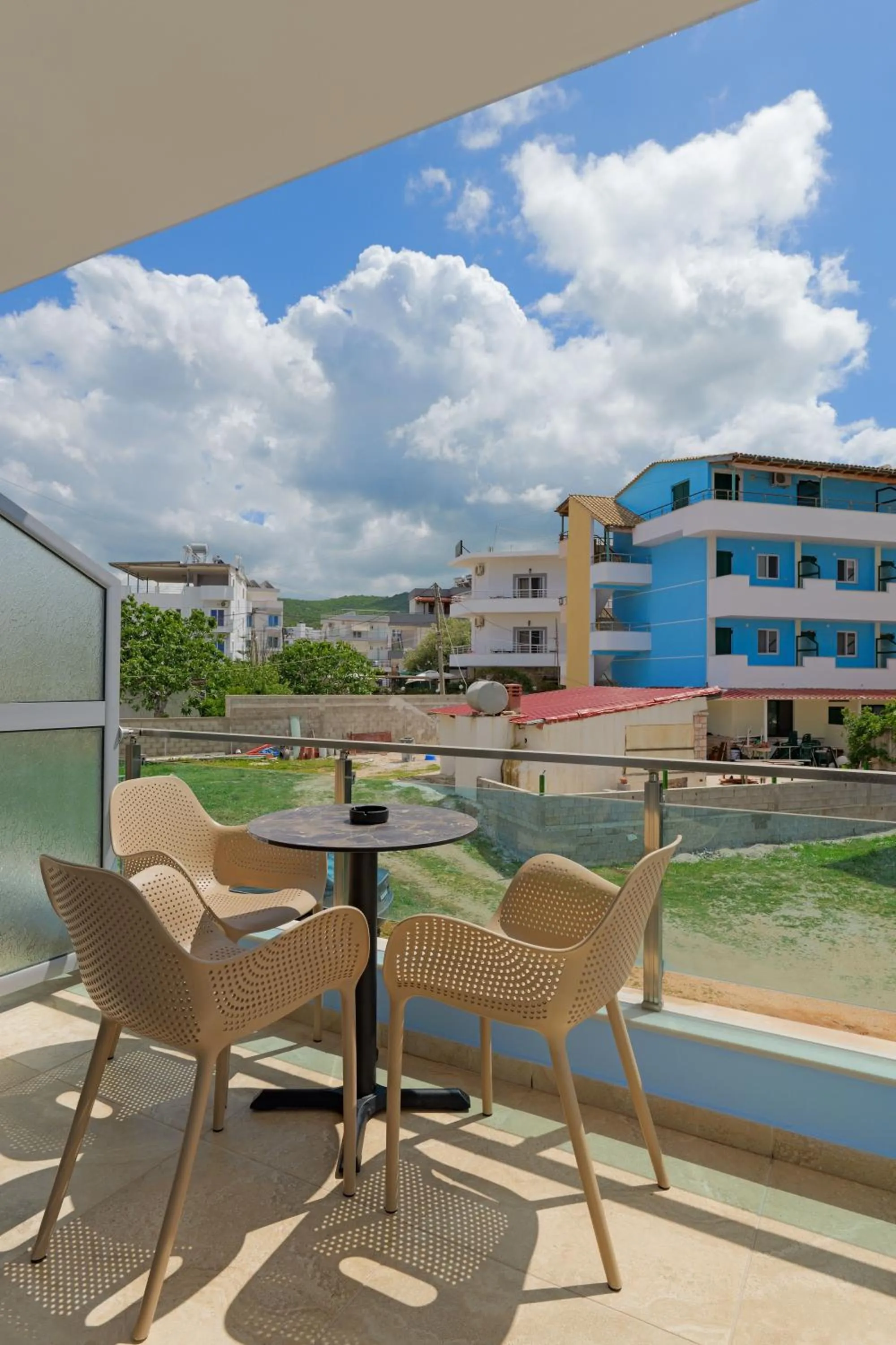 Balcony/Terrace in Hotel Esmerald Ksamil