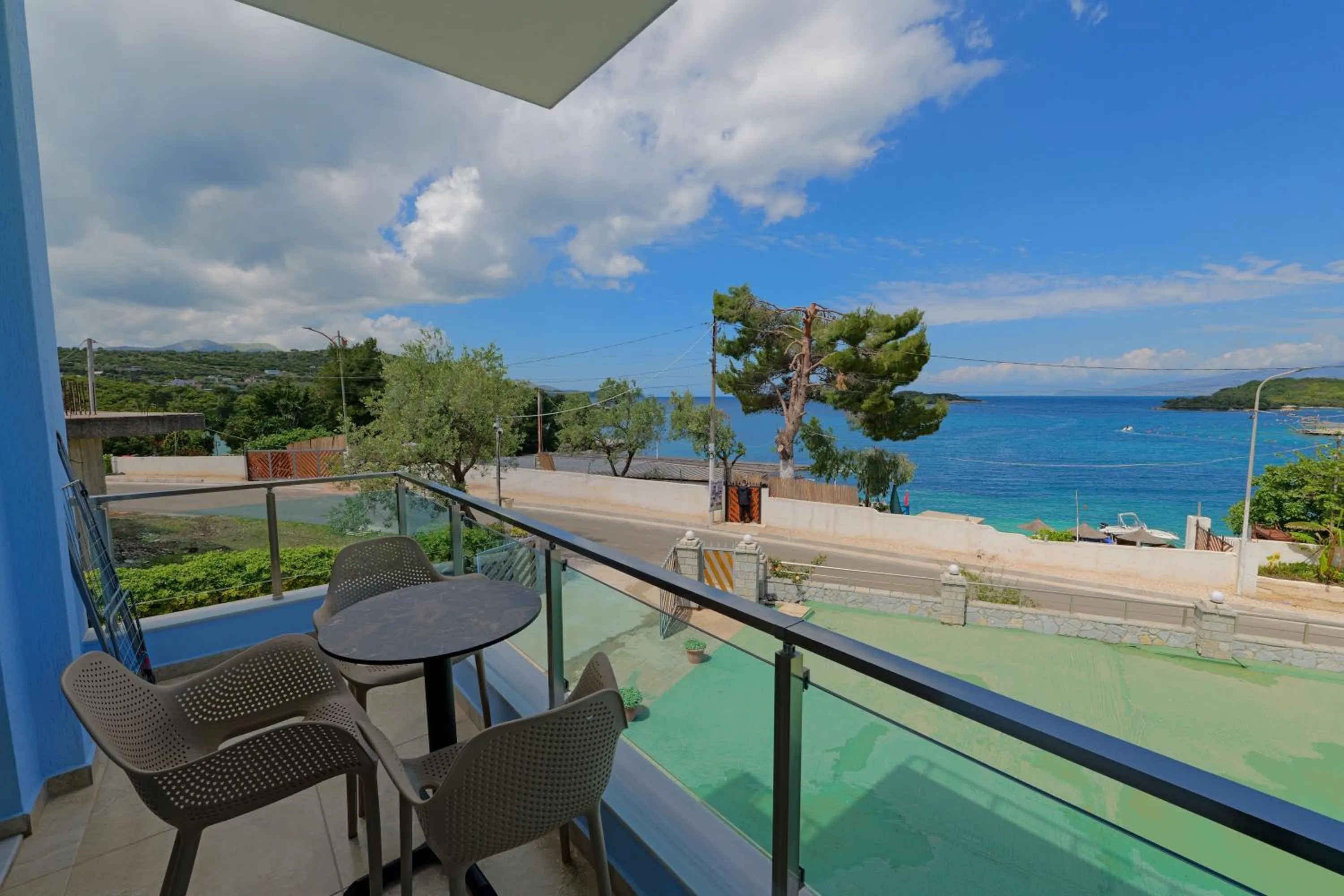 Sea view in Hotel Esmerald Ksamil