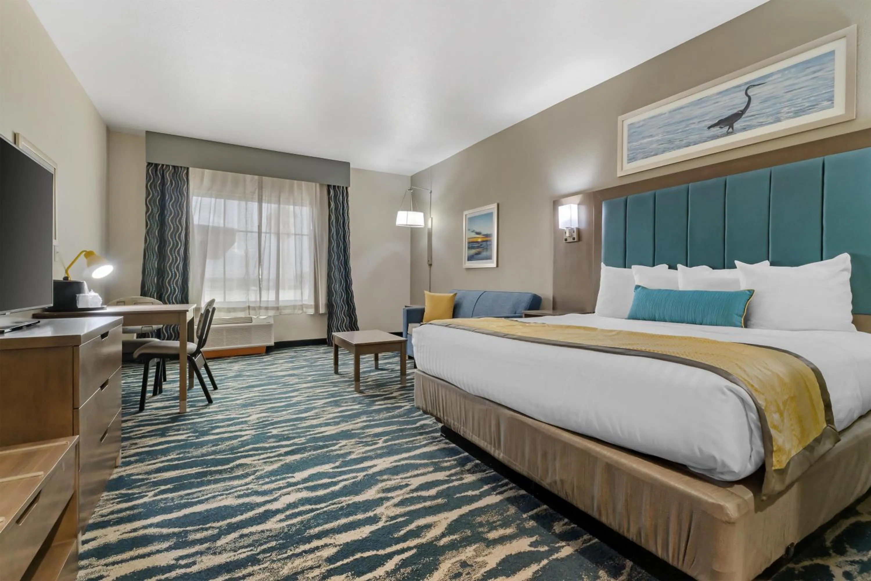 Bedroom, Bed in Executive Residency by Best Western Corpus Christi