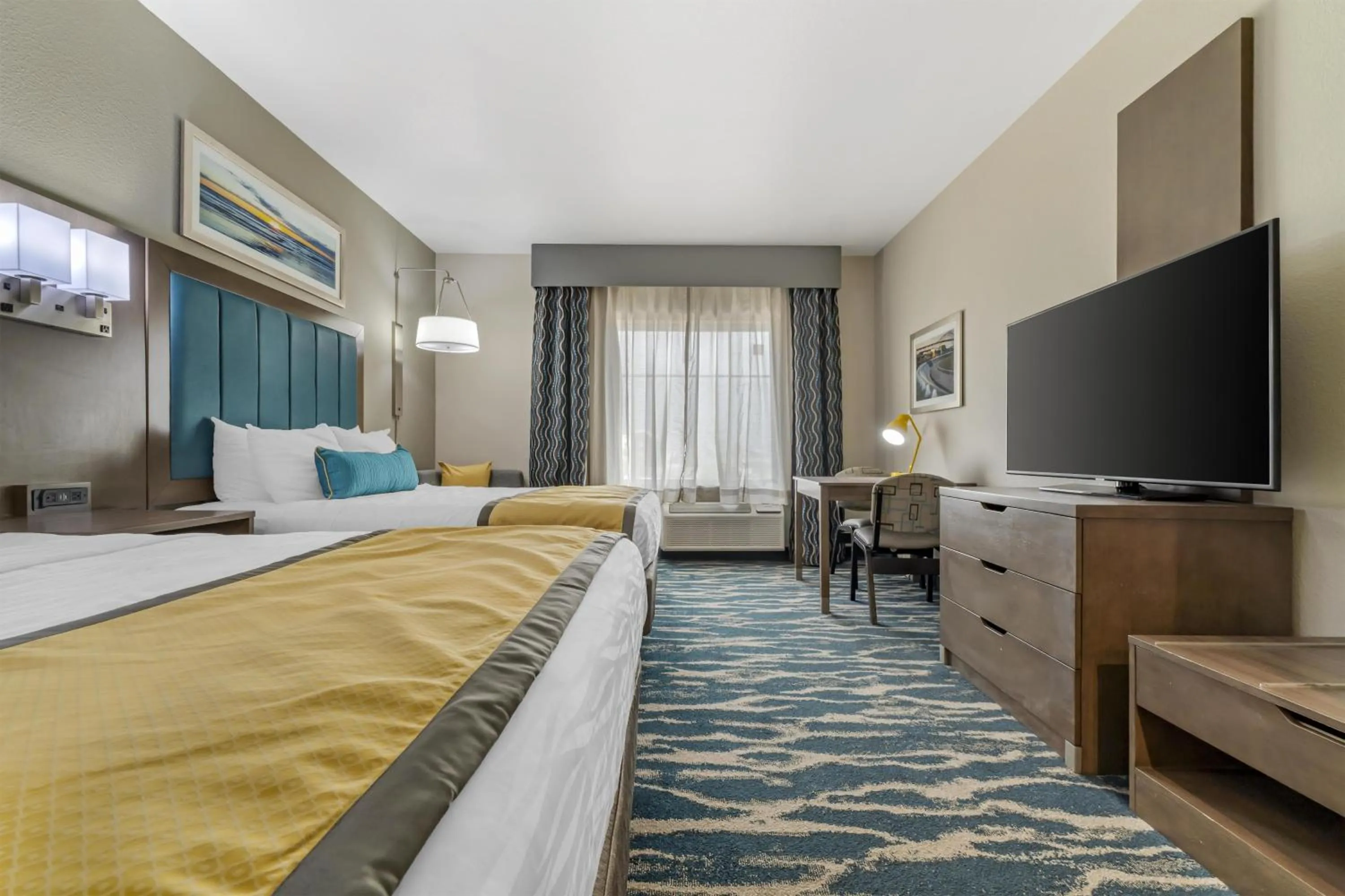 Bedroom, Bed in Executive Residency by Best Western Corpus Christi
