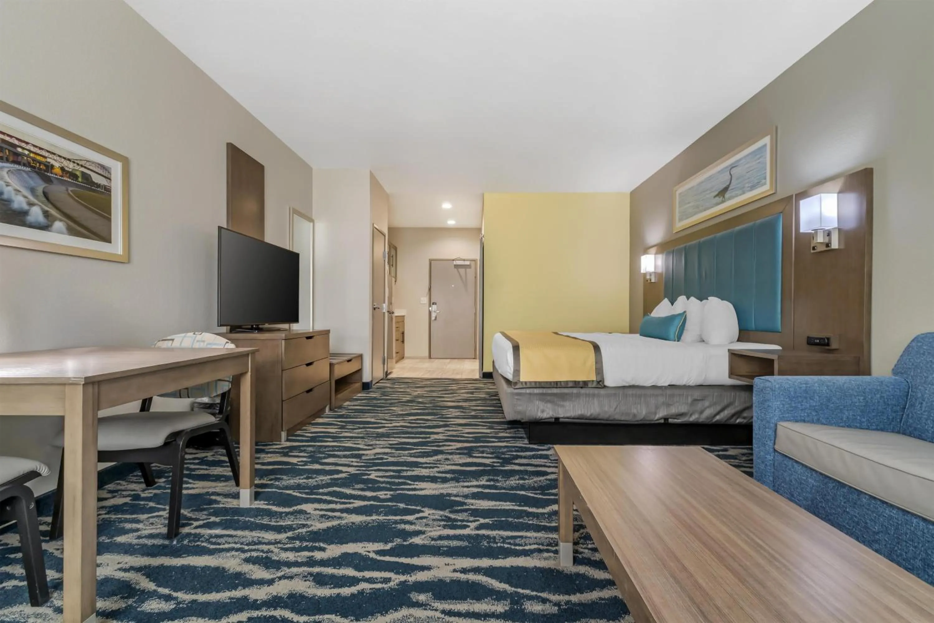 Bedroom in Executive Residency by Best Western Corpus Christi