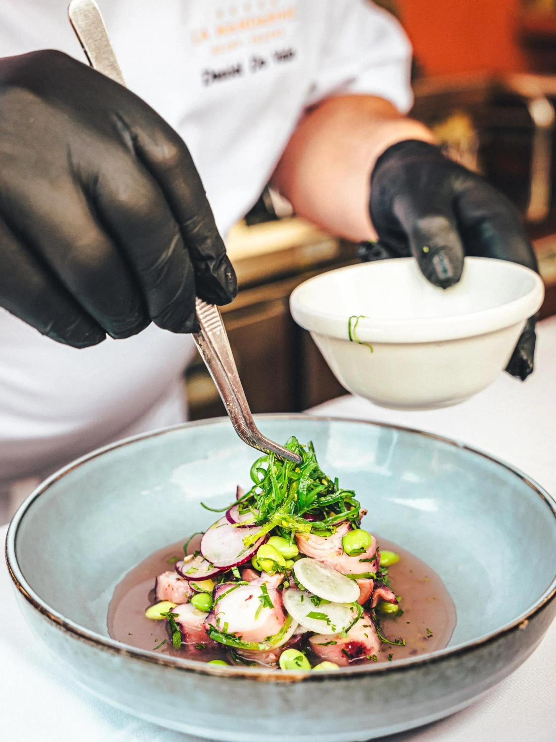 Lunch in Hôtel La Mandarine