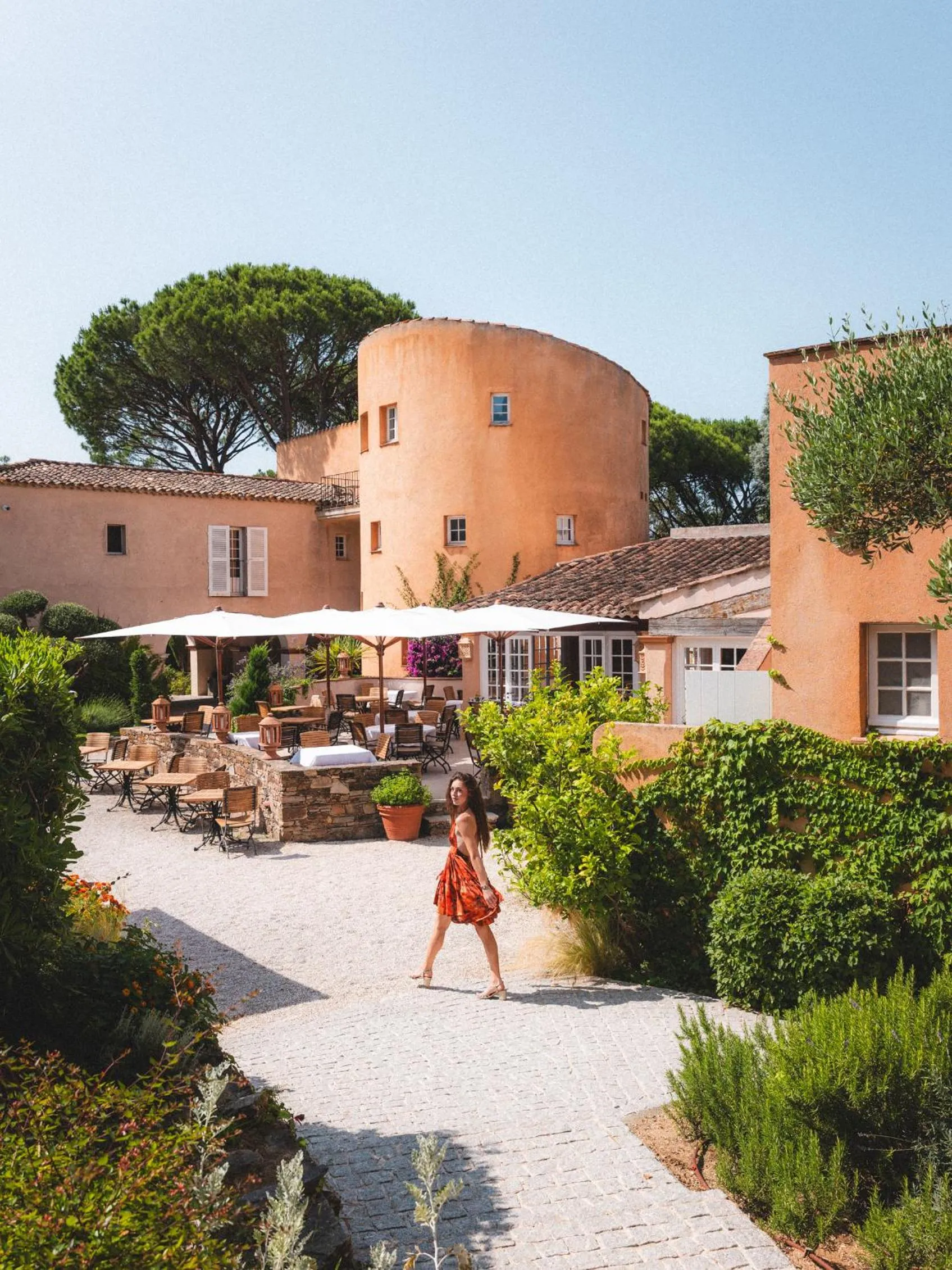 Garden in Hôtel La Mandarine