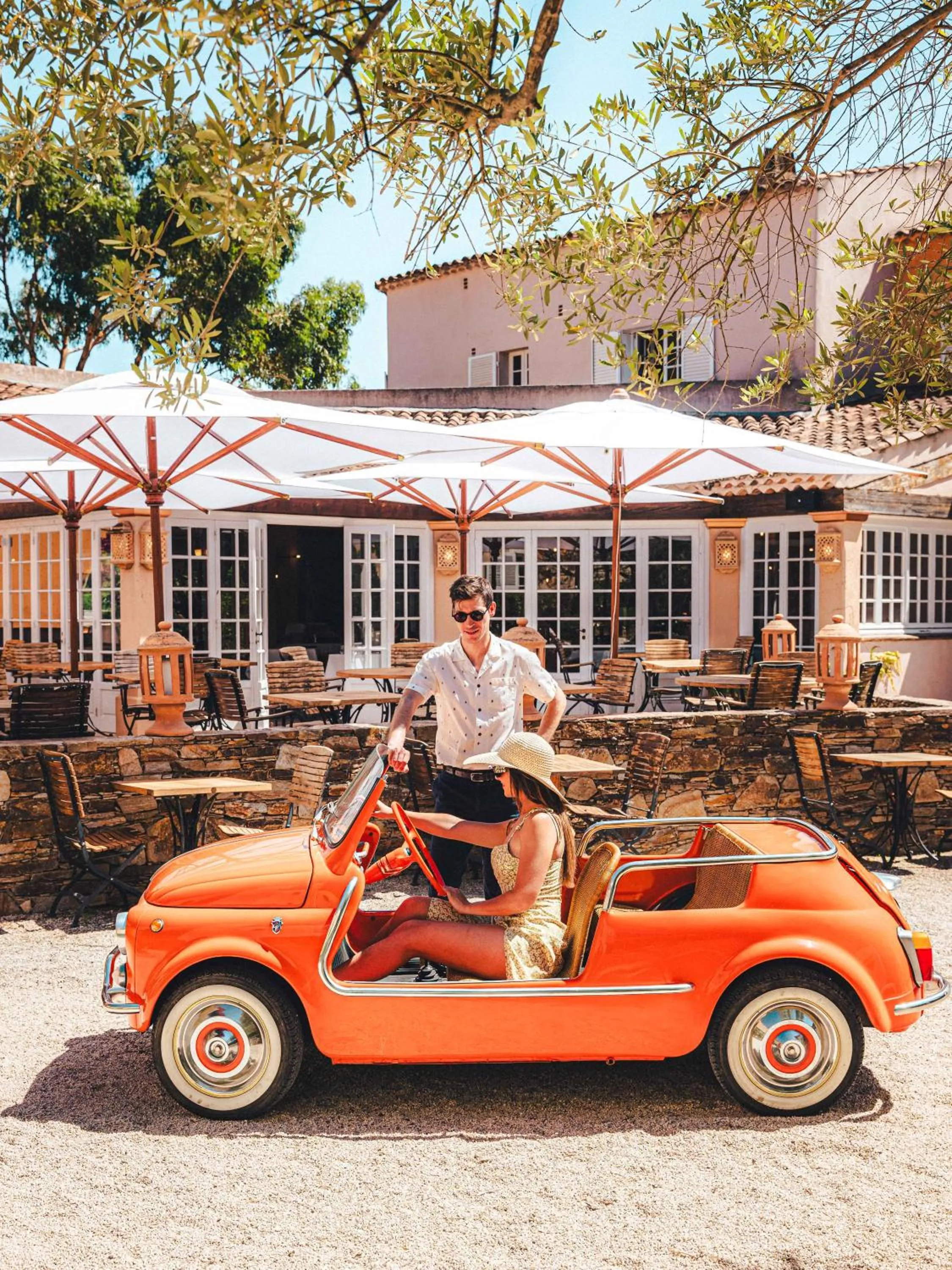 Restaurant/places to eat in Hôtel La Mandarine