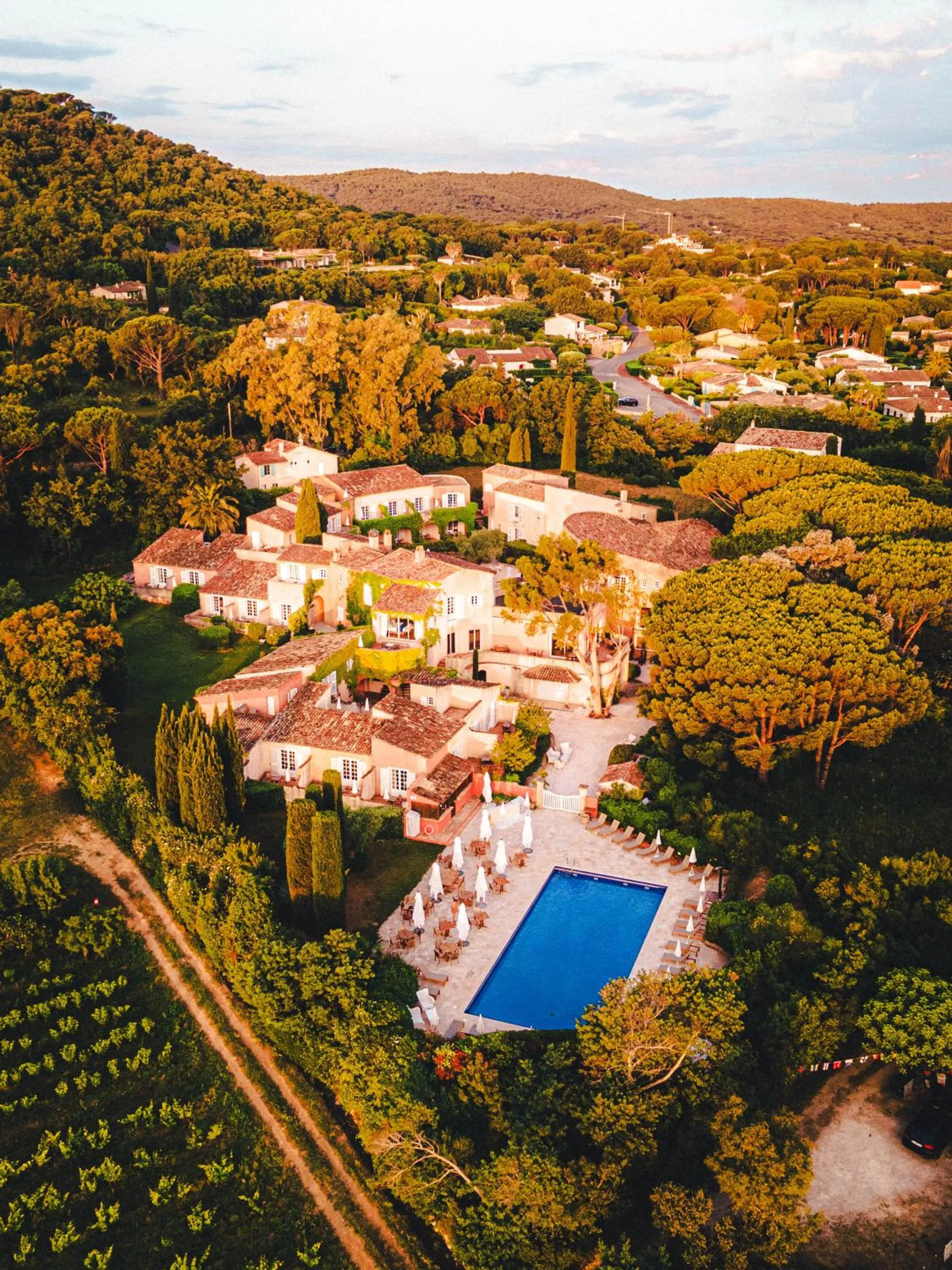 Bird's eye view in Hôtel La Mandarine