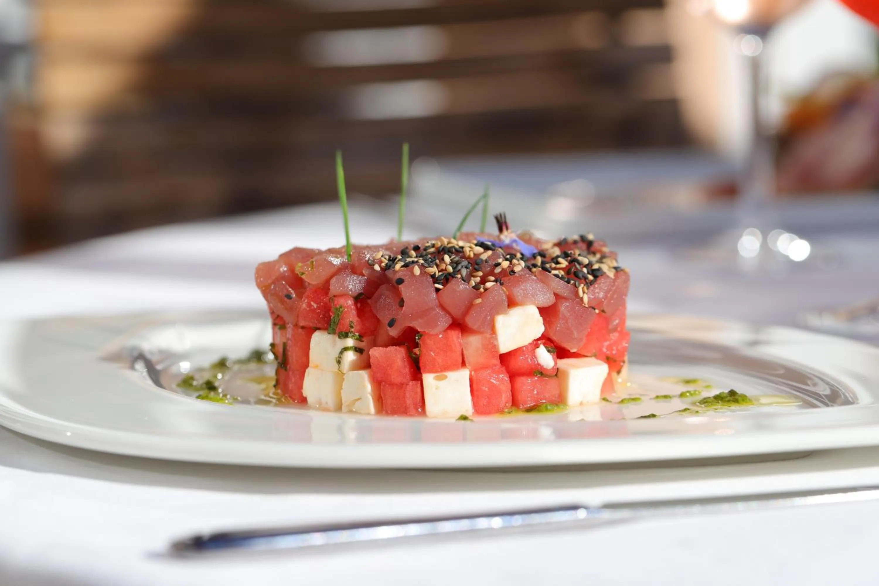 Restaurant/places to eat in Hôtel La Mandarine