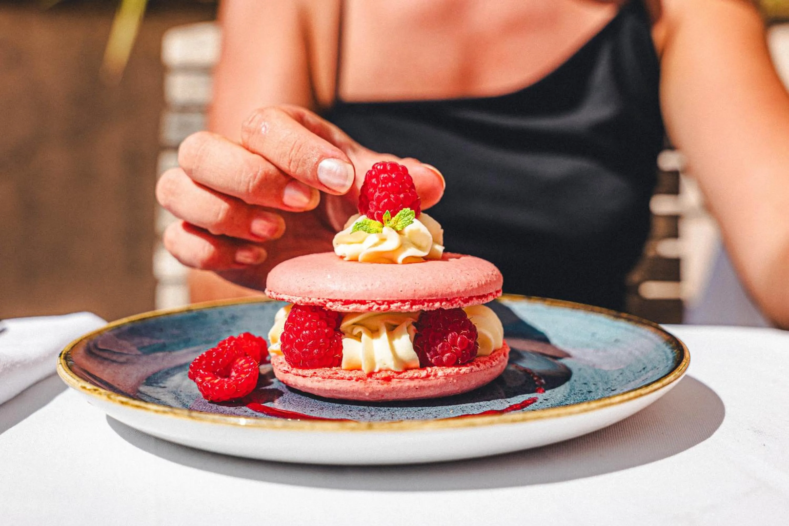 Restaurant/places to eat in Hôtel La Mandarine