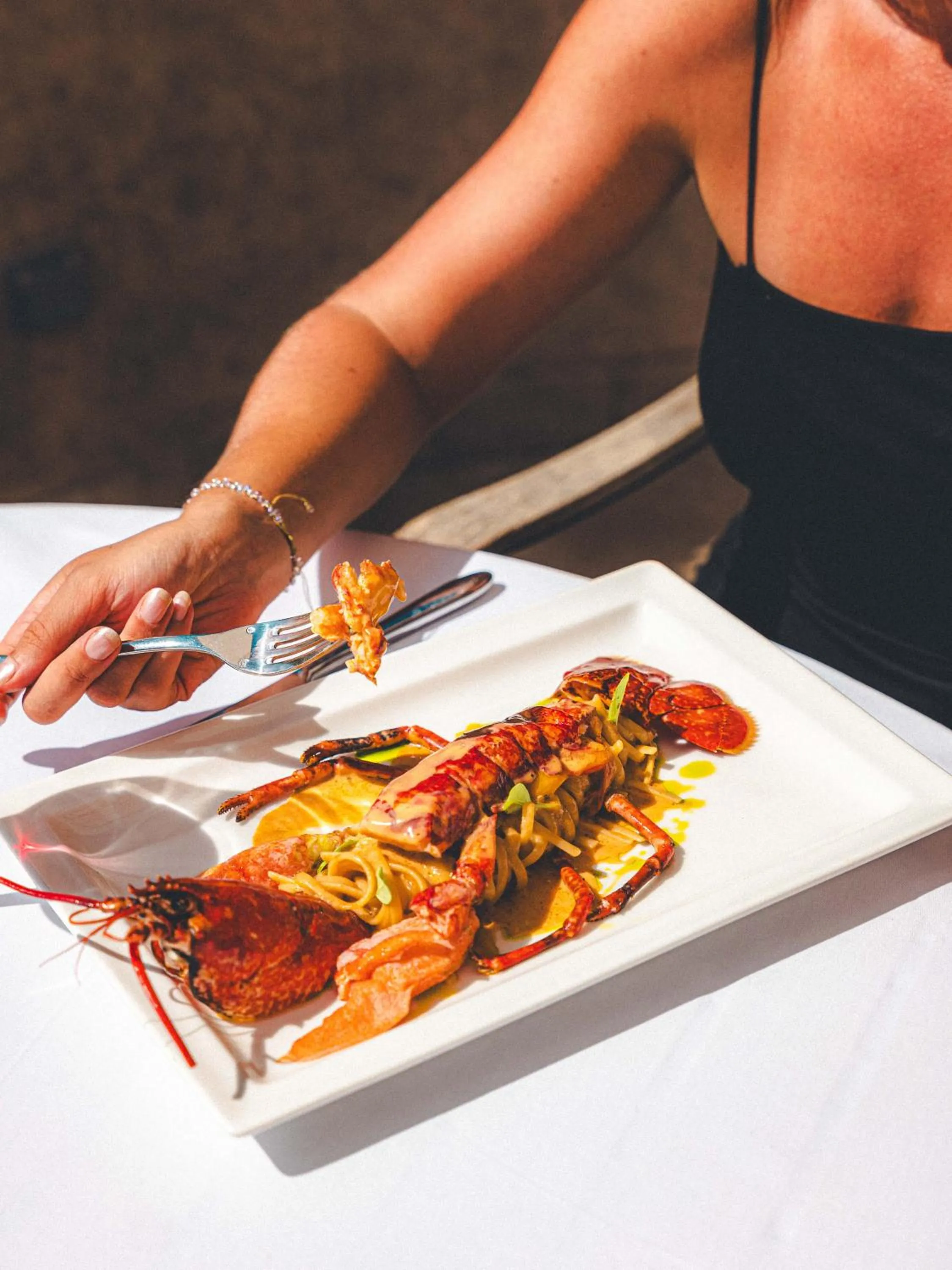 Restaurant/places to eat in Hôtel La Mandarine