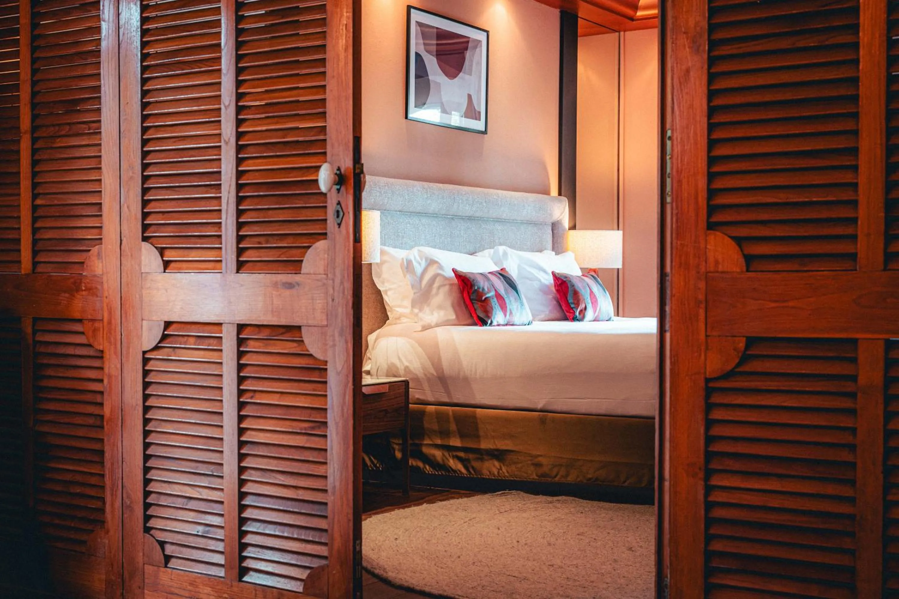 Bedroom in Hôtel La Mandarine