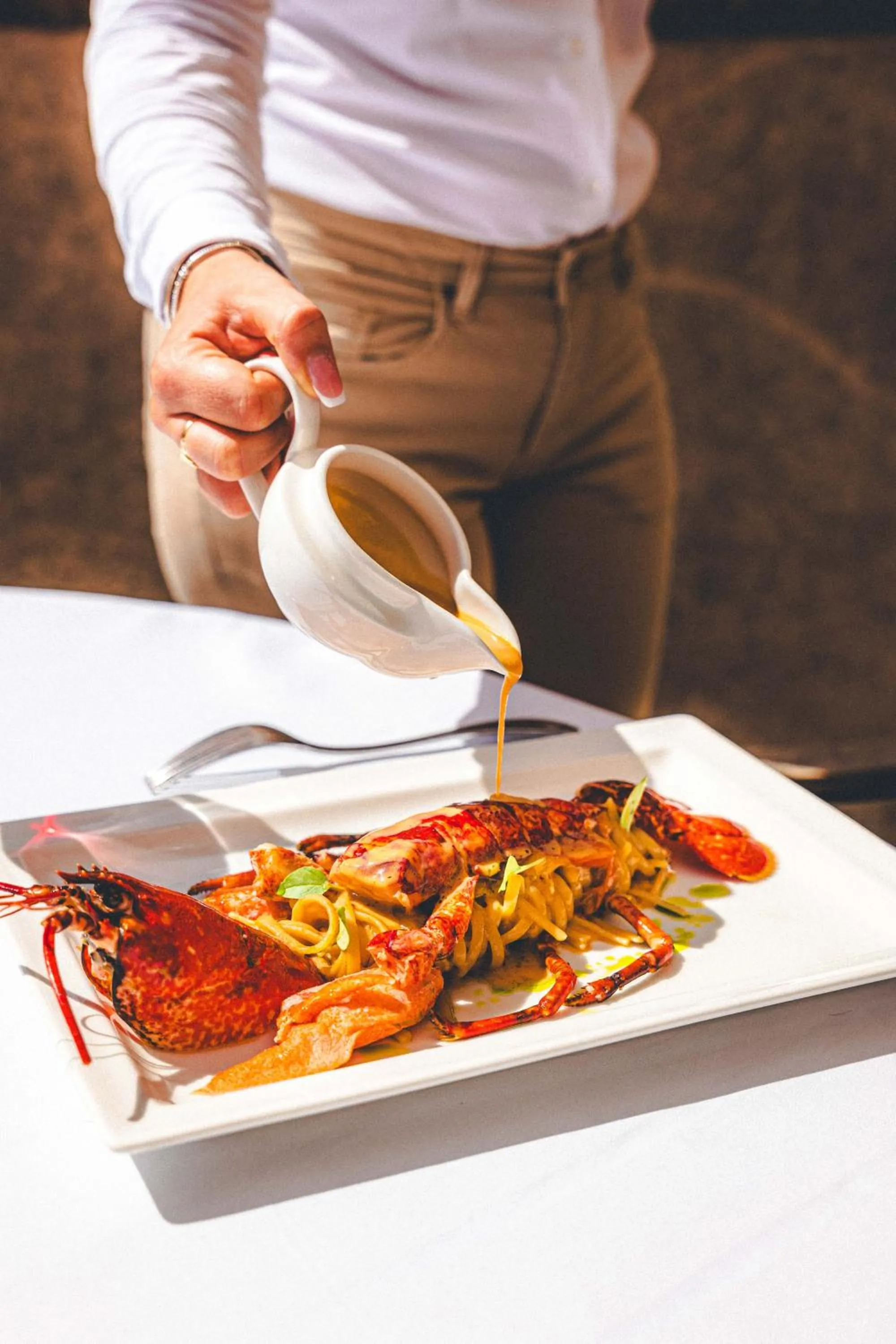 Restaurant/places to eat in Hôtel La Mandarine