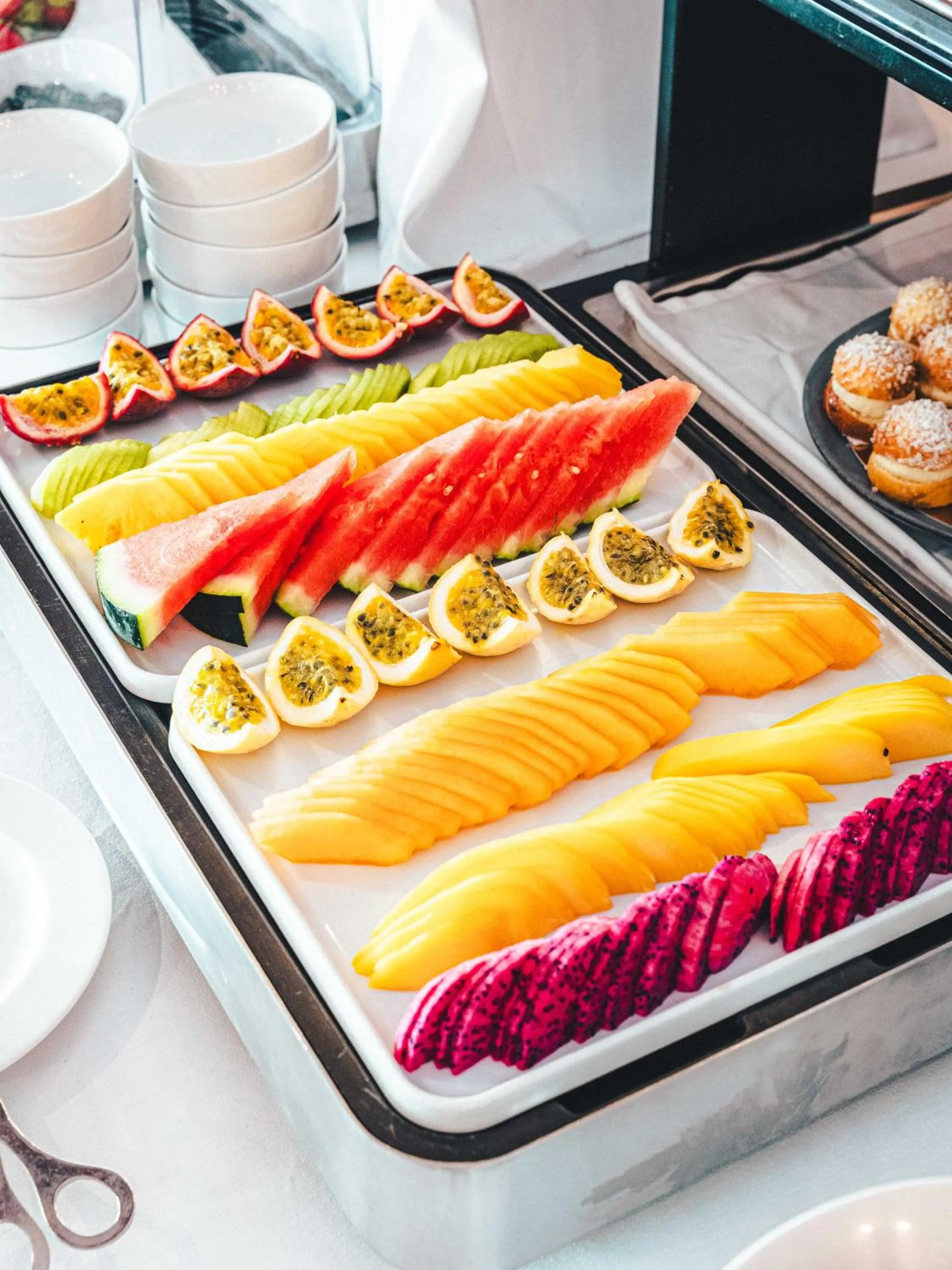 Buffet breakfast in Hôtel La Mandarine