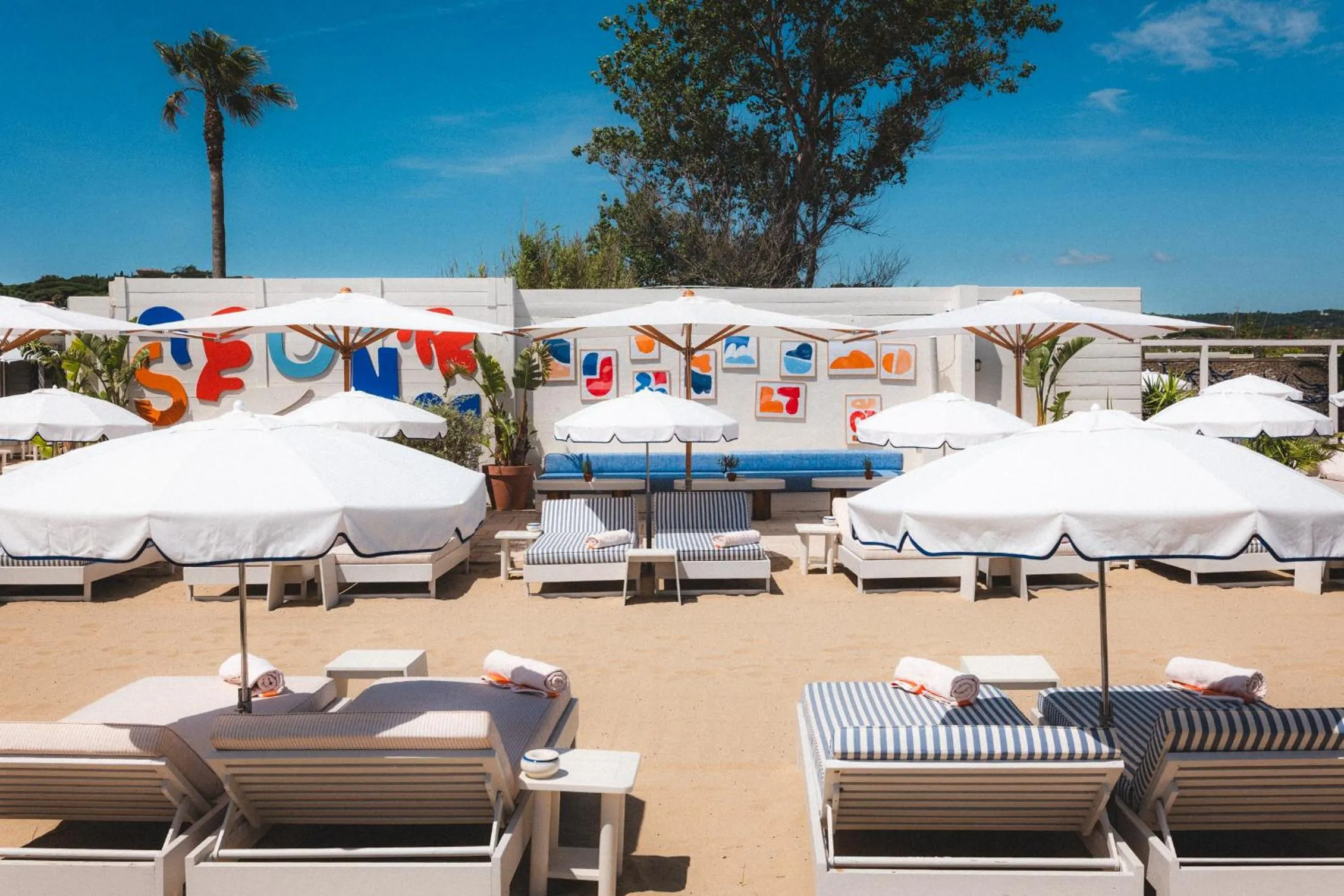 Beach in Hôtel La Mandarine