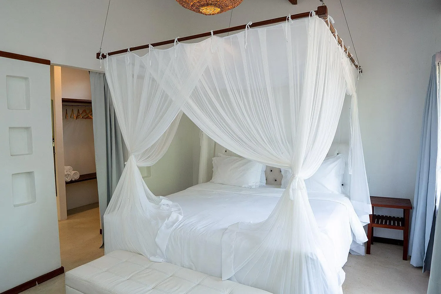 Bed in Trancoso Pousada