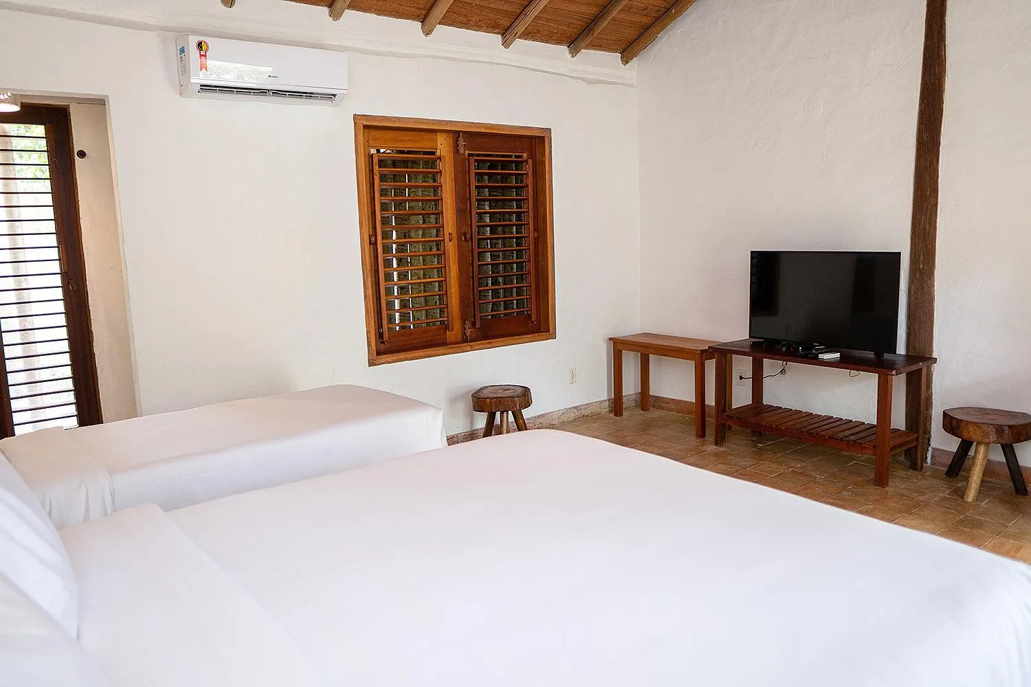 Bedroom, Bed in Trancoso Pousada
