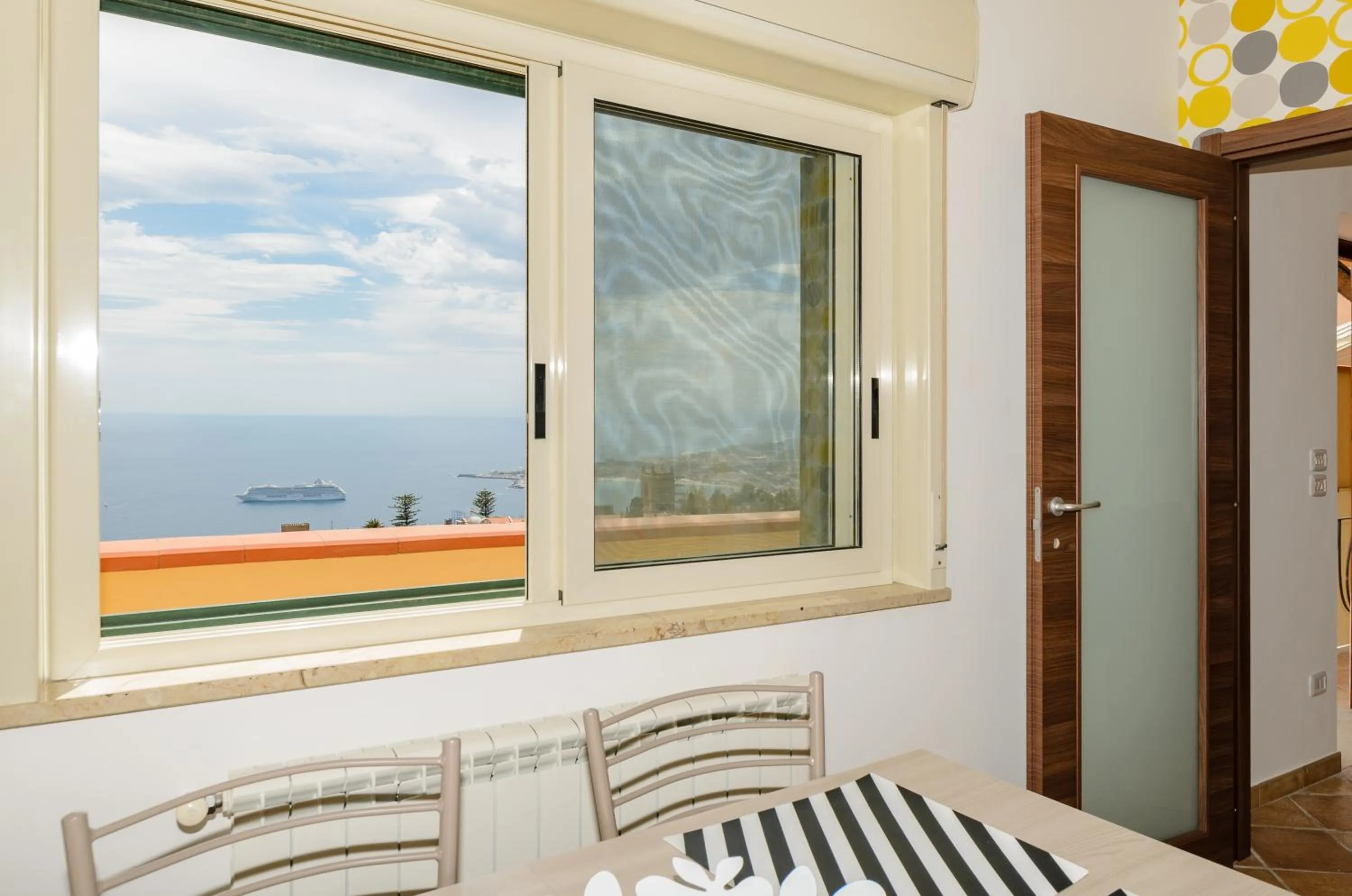 Balcony/Terrace in Sunset Holiday Home Taormina
