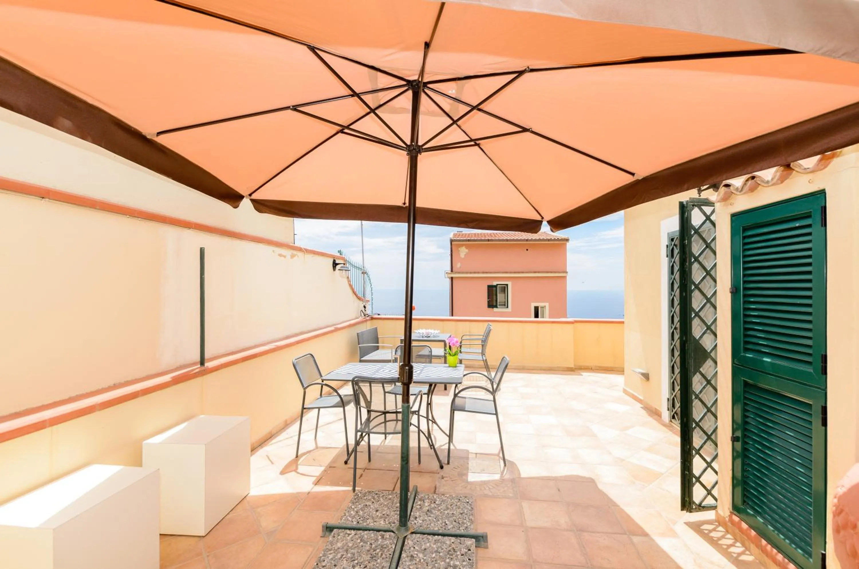 Patio in Sunset Holiday Home Taormina