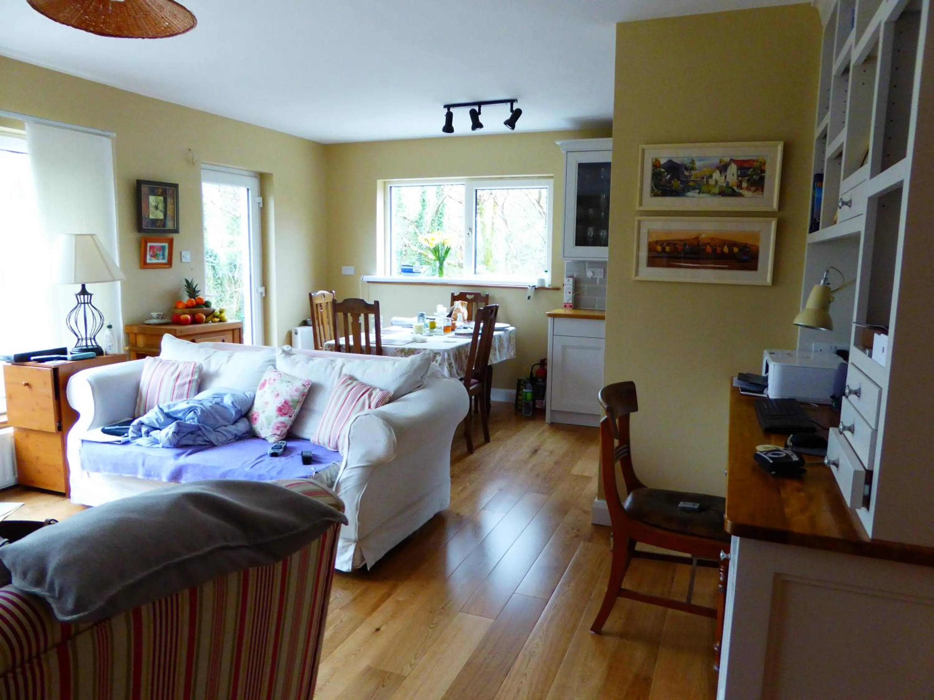 Bed in Camillaun Lodge with Lough Corrib Boat Hire