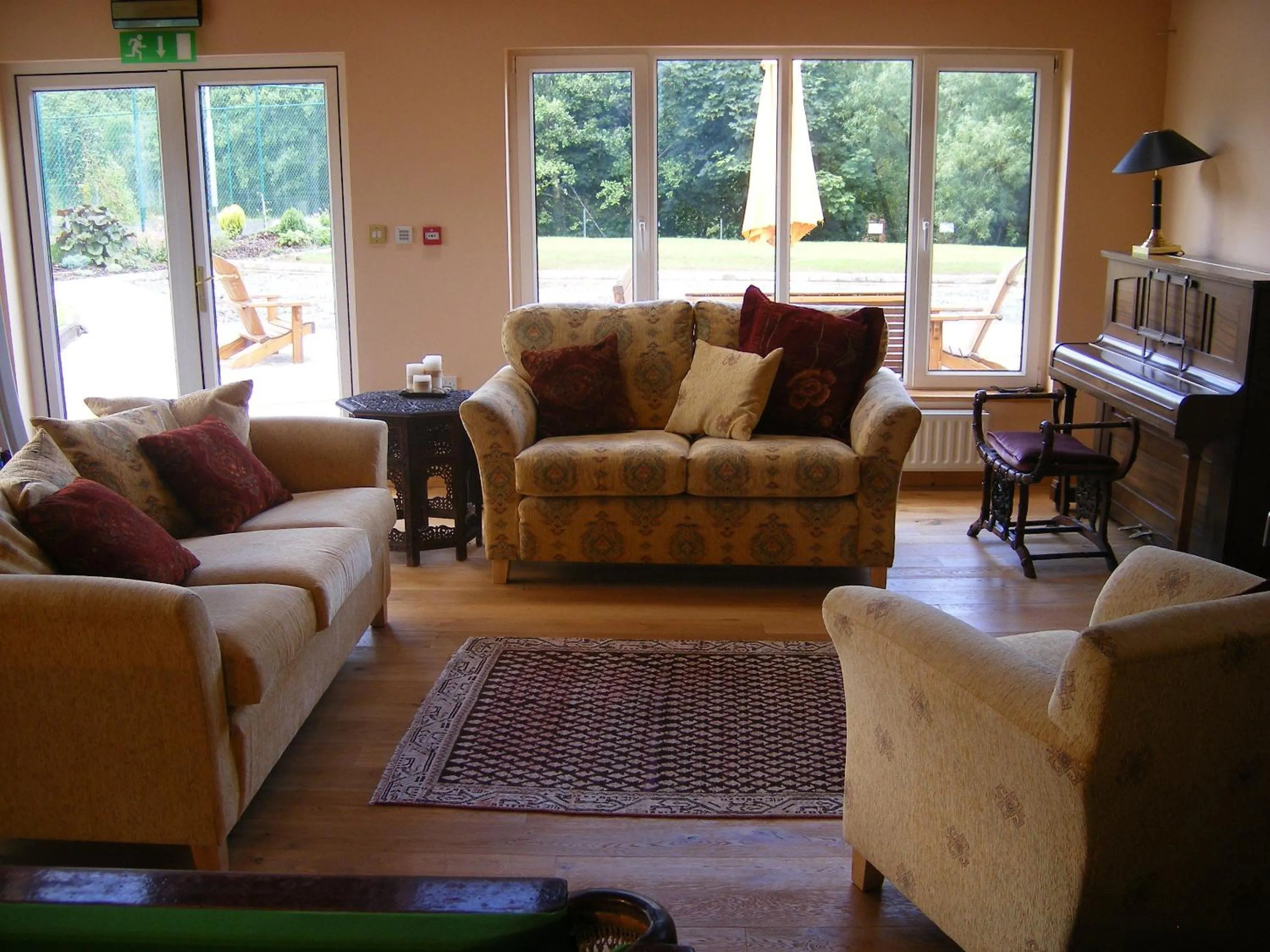 Game Room in Camillaun Lodge with Lough Corrib Boat Hire